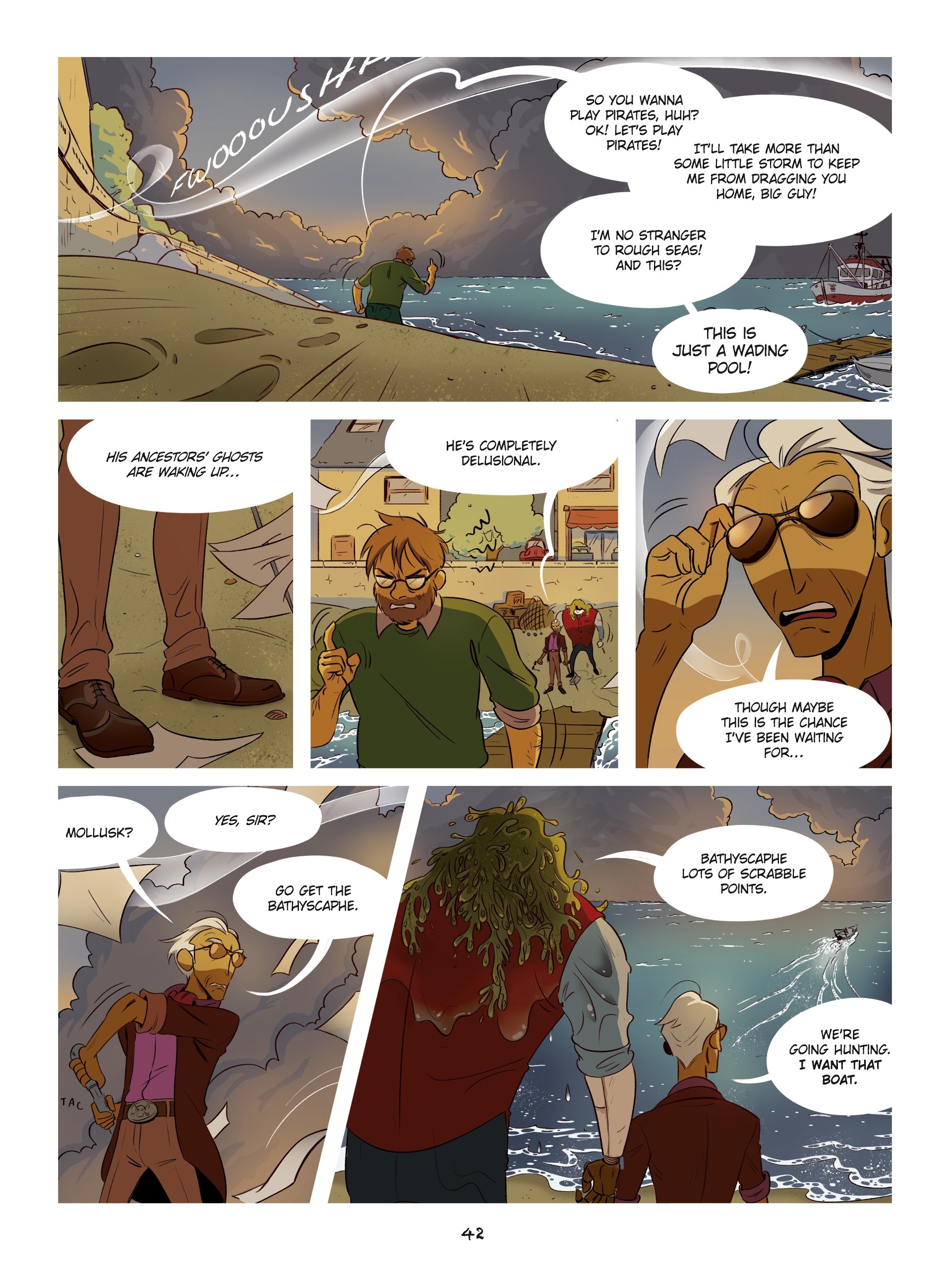 Read online Treasure: The Red Wave comic -  Issue # TPB - 42