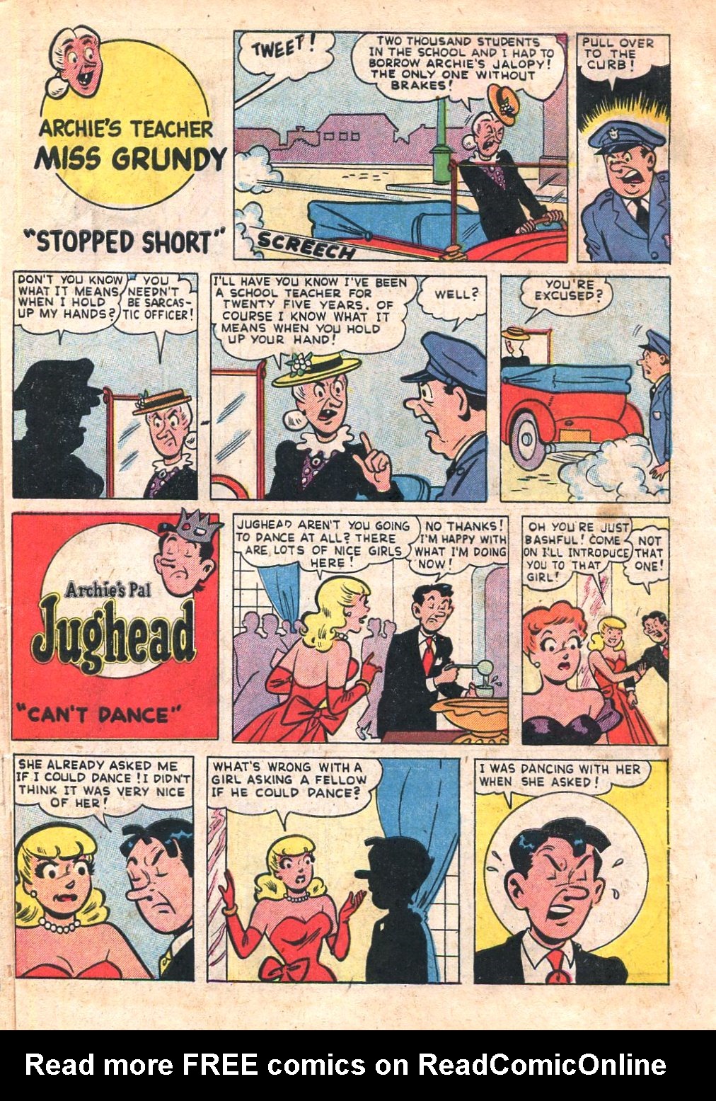 Read online Archie's Joke Book Magazine comic -  Issue #1 - 5