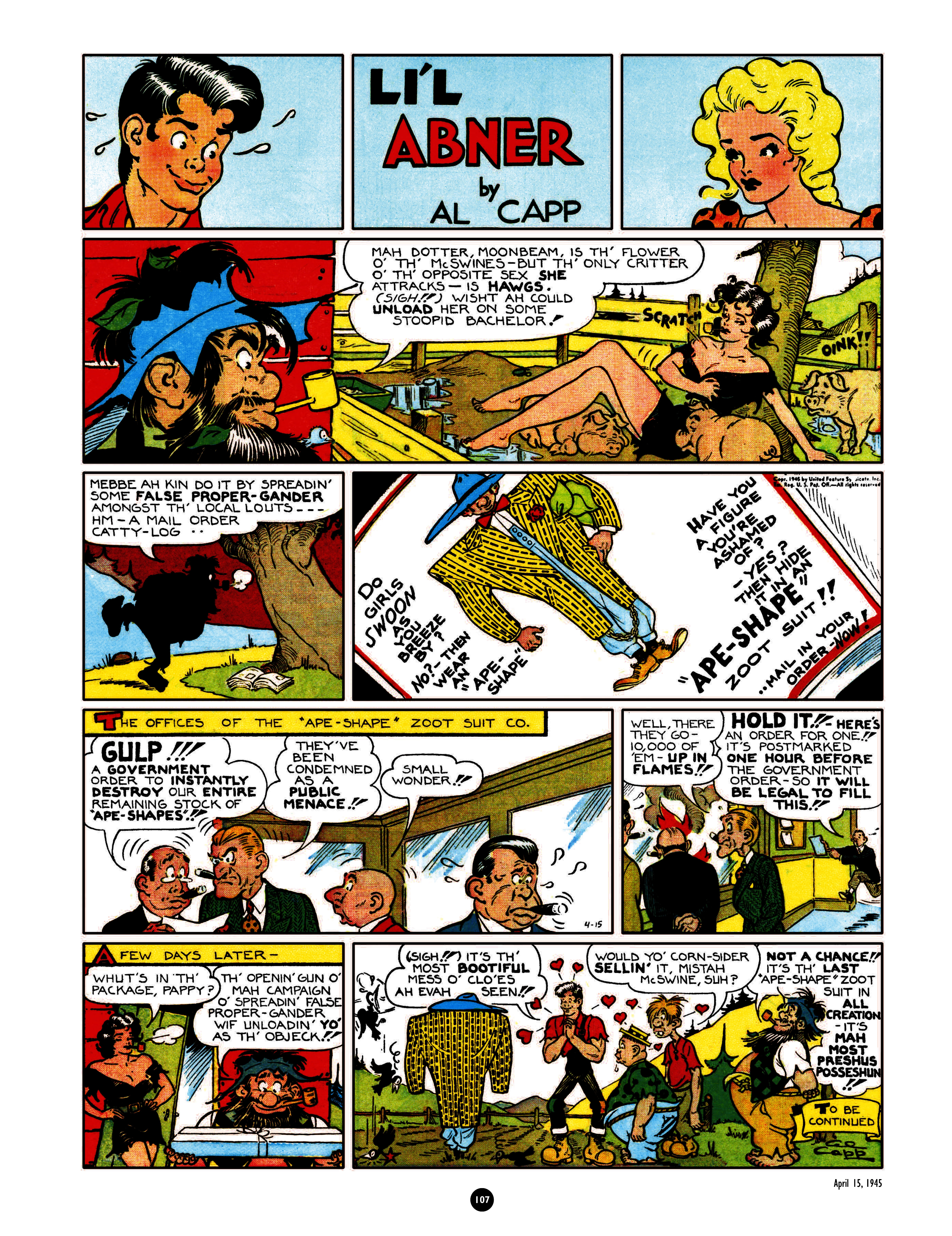 Read online Al Capp's Li'l Abner Complete Daily & Color Sunday Comics comic -  Issue # TPB 6 (Part 2) - 8