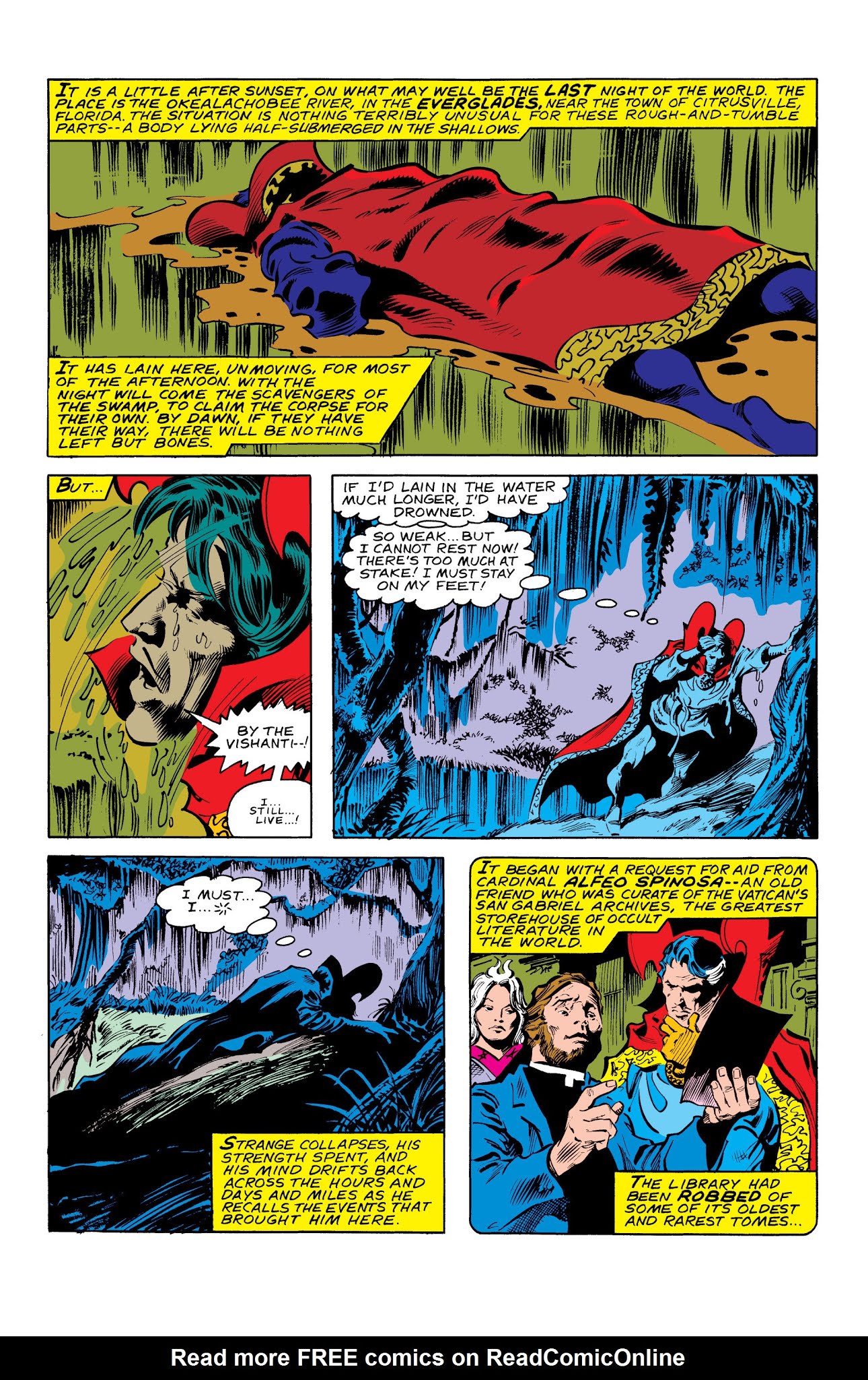 Read online Marvel Masterworks: Doctor Strange comic -  Issue # TPB 8 (Part 1) - 84