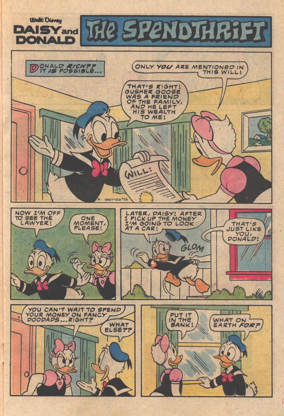 Read online Walt Disney Daisy and Donald comic -  Issue #54 - 17
