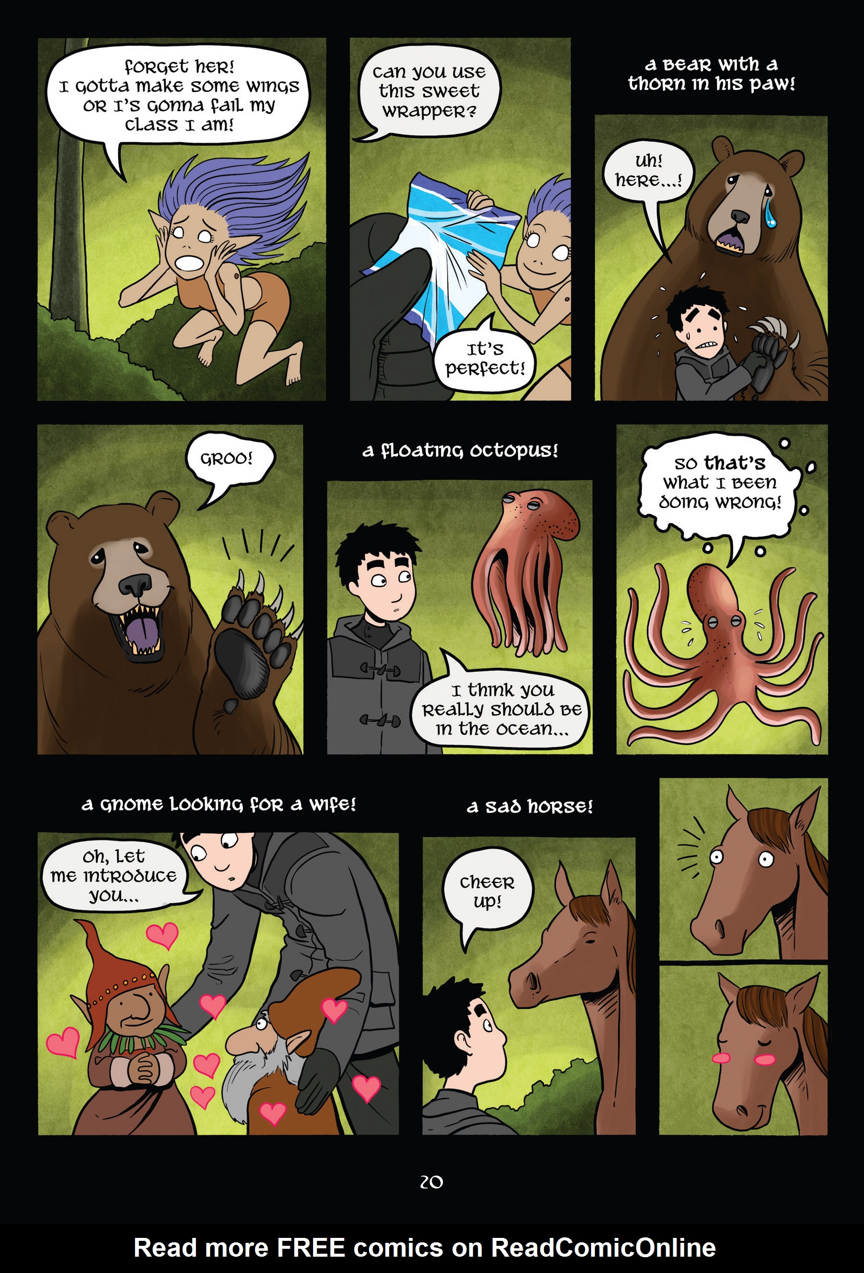 Read online Gunnerkrigg Court comic -  Issue # TPB 5 (Part 1) - 20