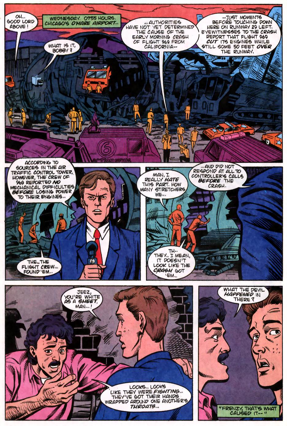 Read online The Web (1991) comic -  Issue #13 - 19