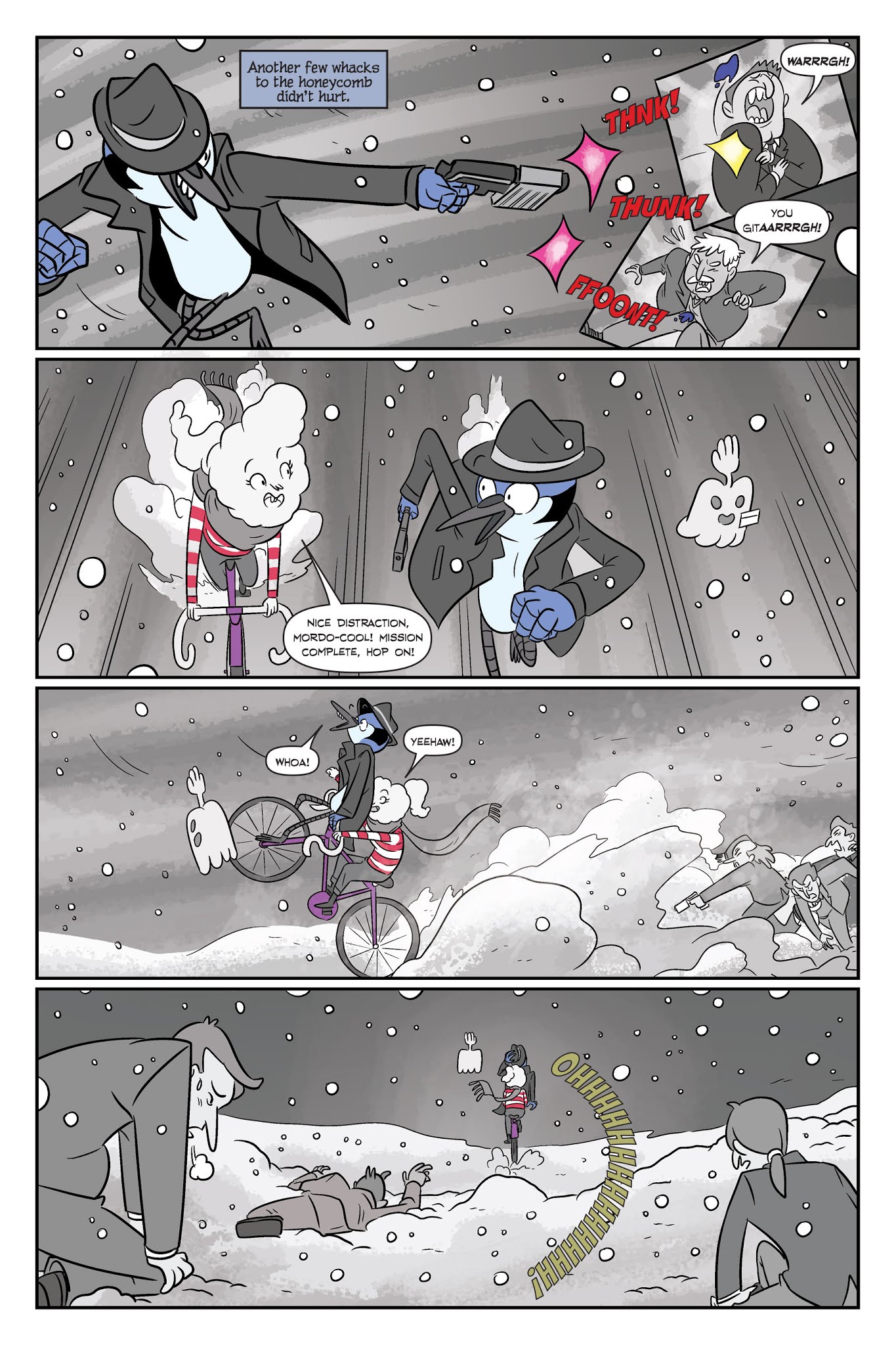 Read online Regular Show: Noir Means Noir, Buddy comic -  Issue # TPB (Part 1) - 57