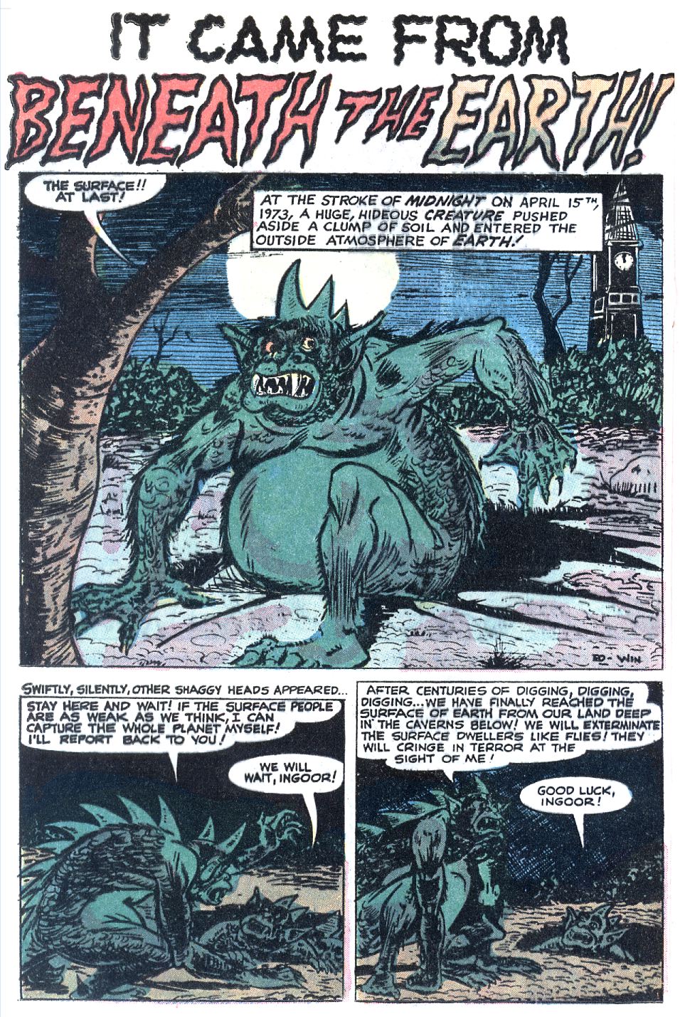 Read online Adventures into Weird Worlds comic -  Issue #12 - 2