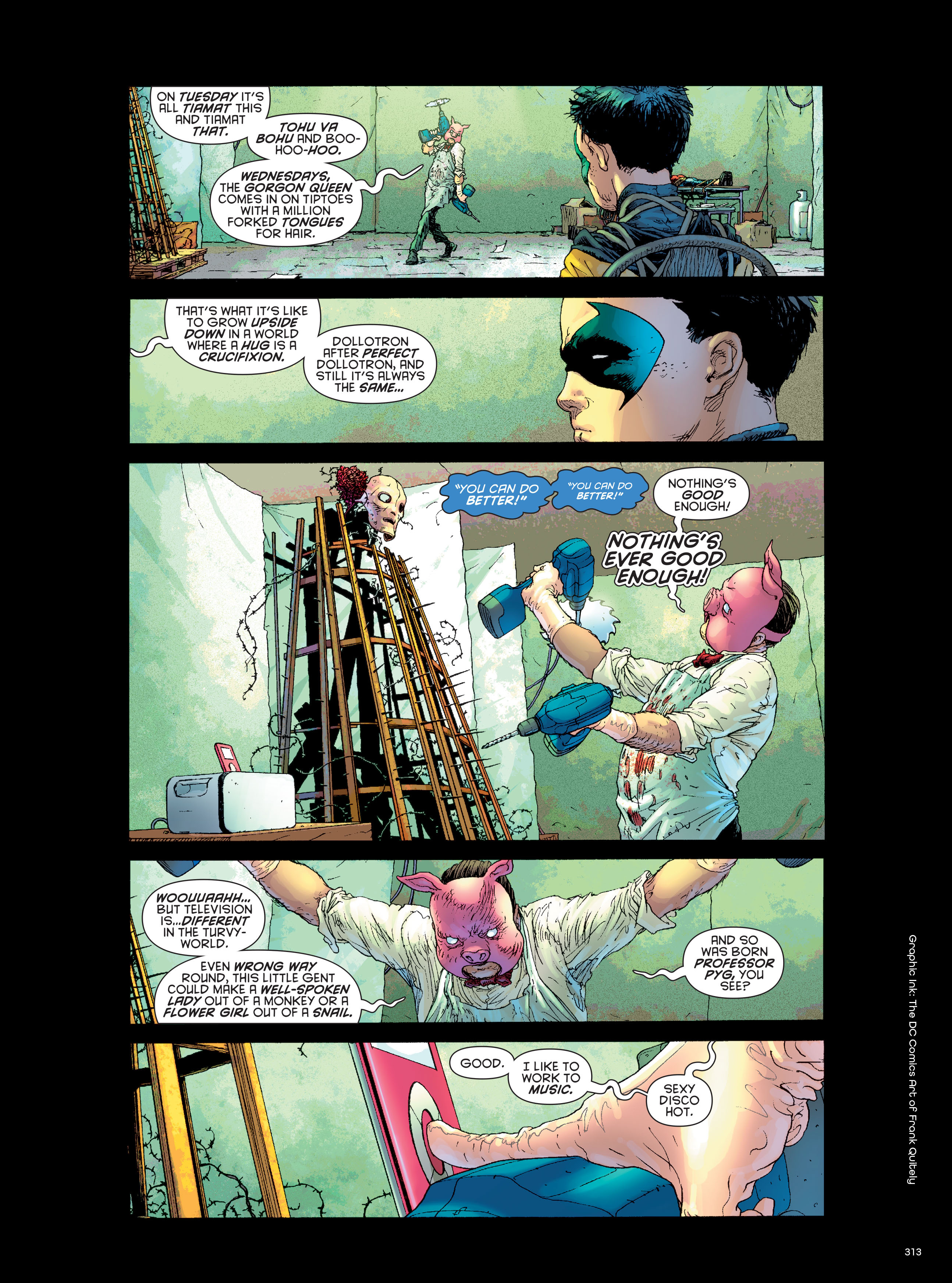 Read online Graphic Ink: The DC Comics Art of Frank Quitely comic -  Issue # TPB (Part 4) - 5