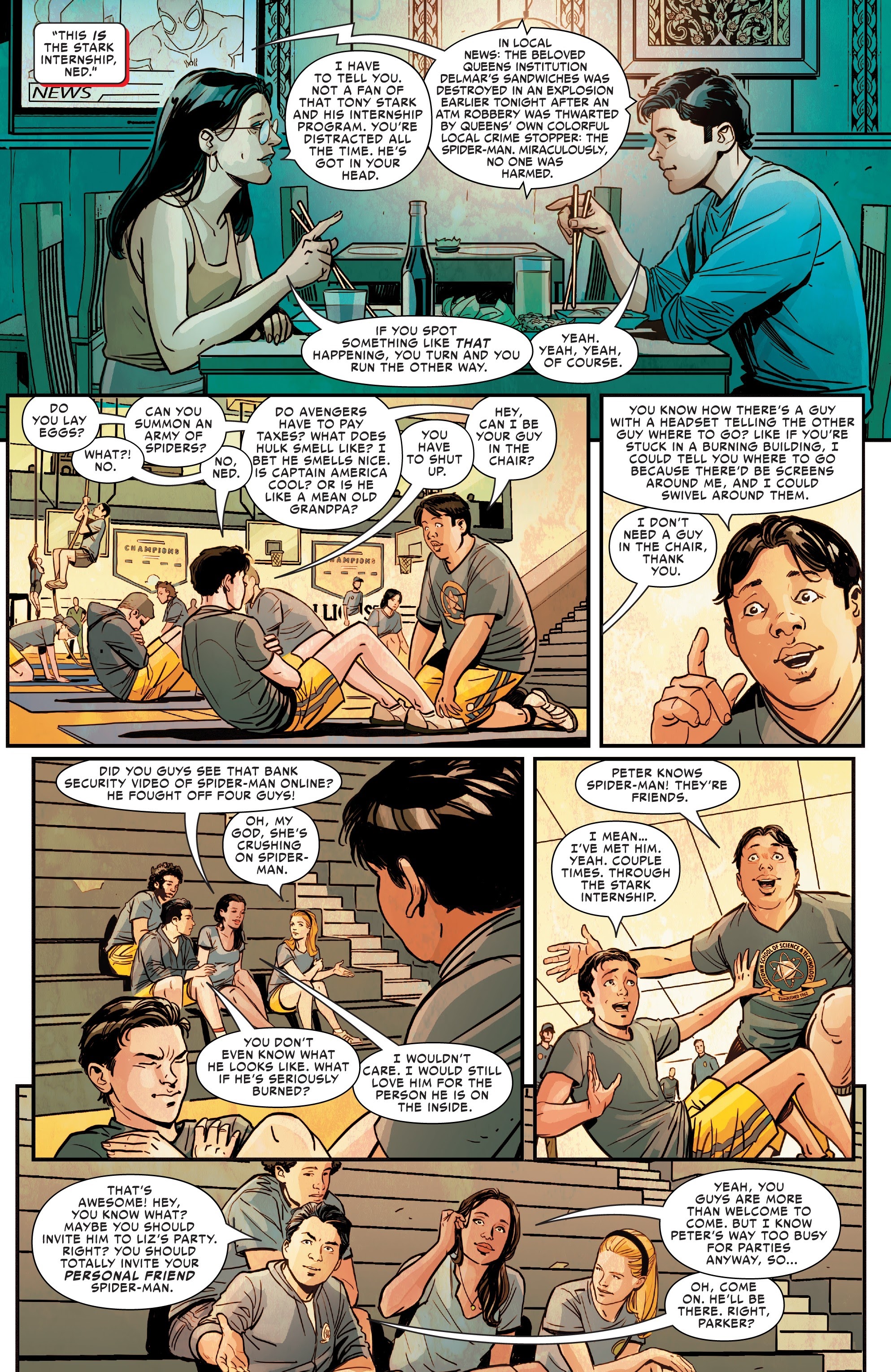 Read online Spider-Man: Far From Home Prelude comic -  Issue #1 - 10
