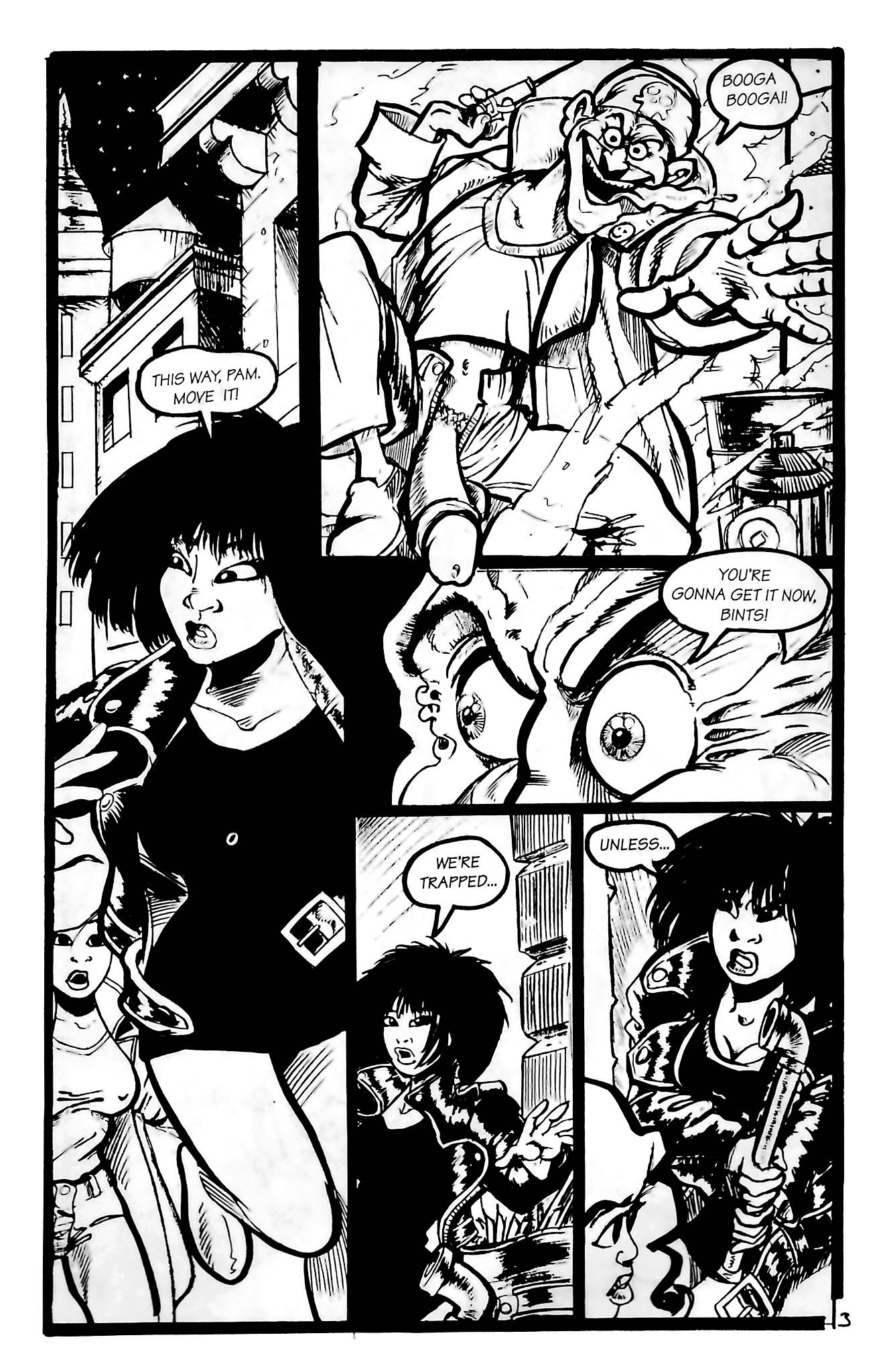 Read online Leather & Lace (1992) comic -  Issue # Full - 5