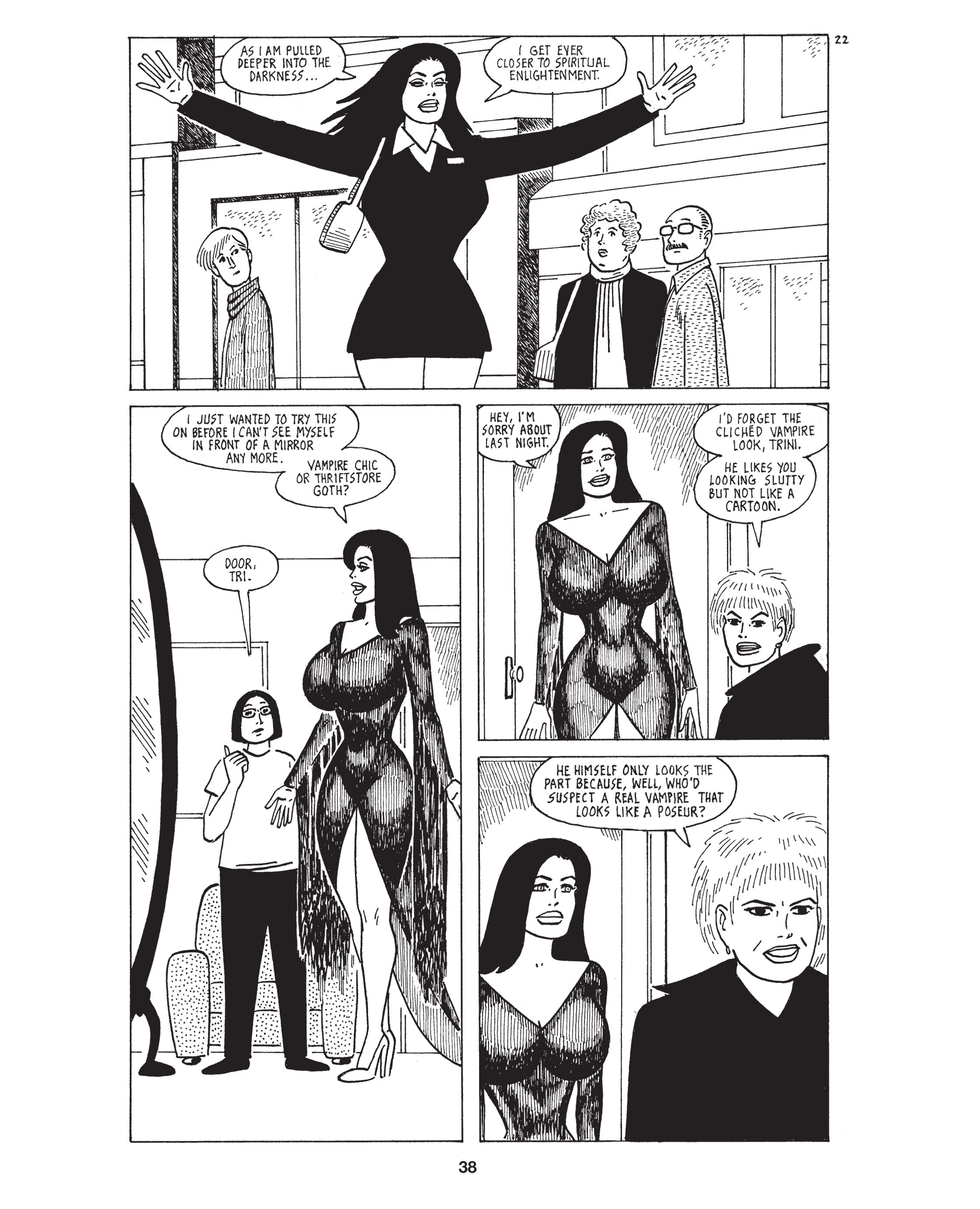Read online Love and Rockets: New Stories comic -  Issue #4 - 40