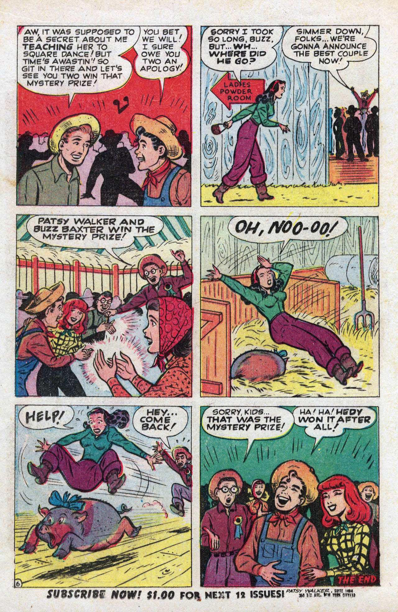 Read online Patsy Walker comic -  Issue #35 - 16