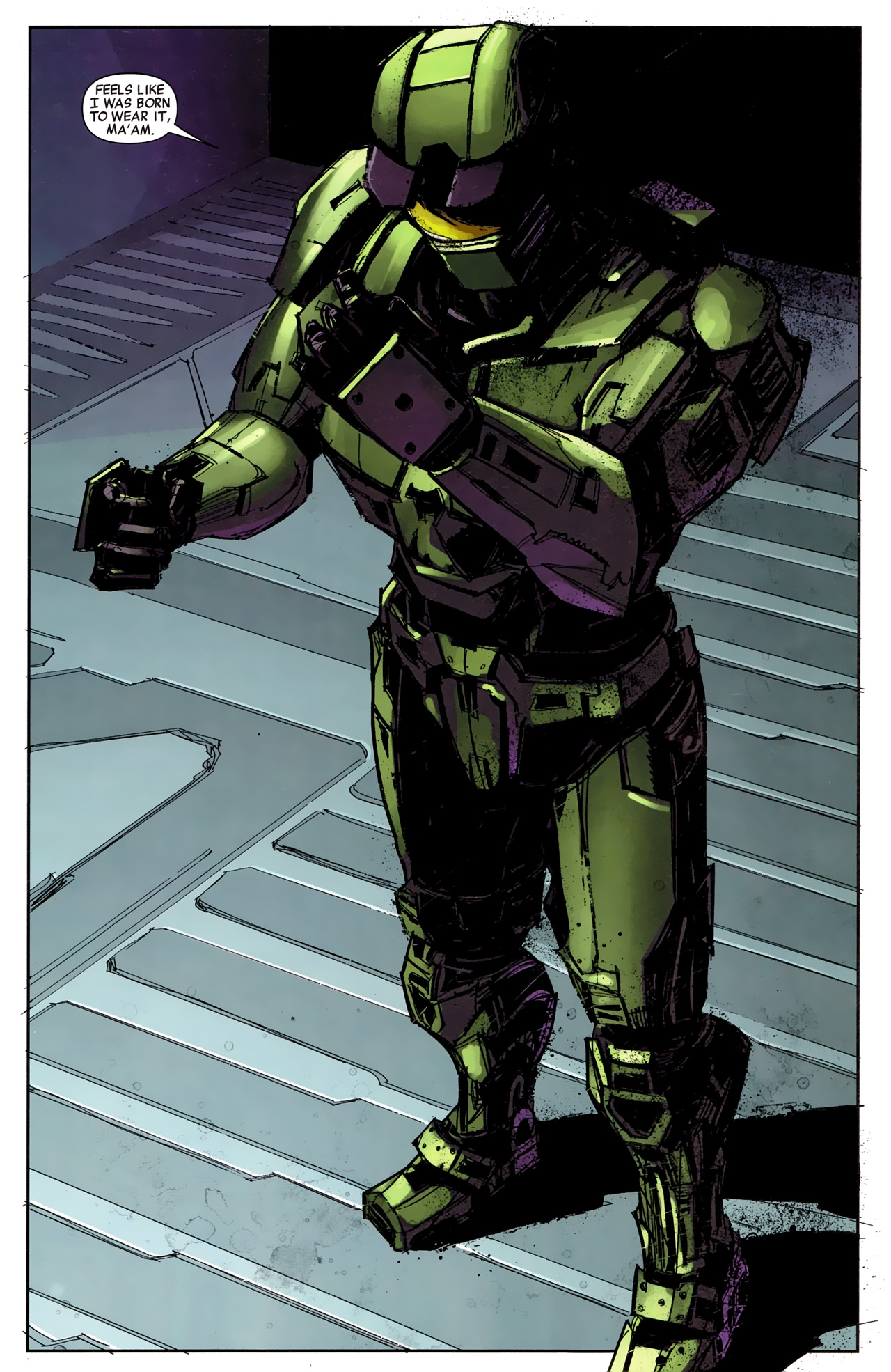 Read online Halo: Fall Of Reach - Covenant comic -  Issue #1 - 16