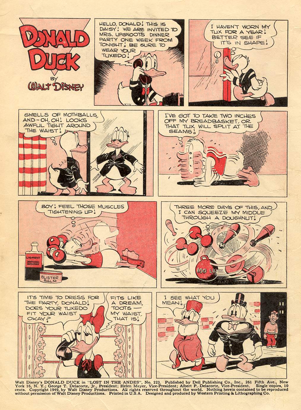 Read online Four Color Comics comic -  Issue #223 - 2