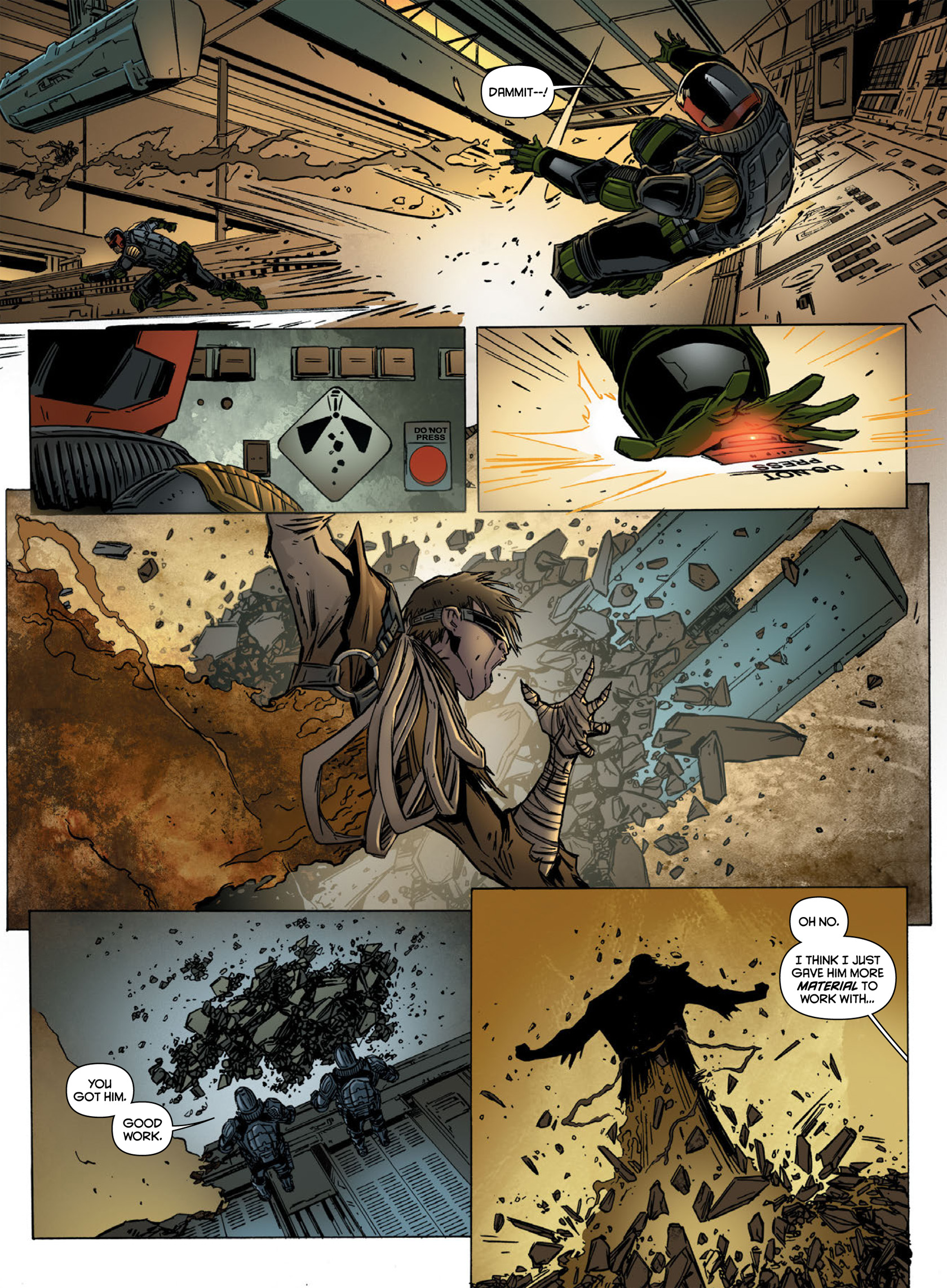 Read online Dredd: Dust comic -  Issue #2 - 19