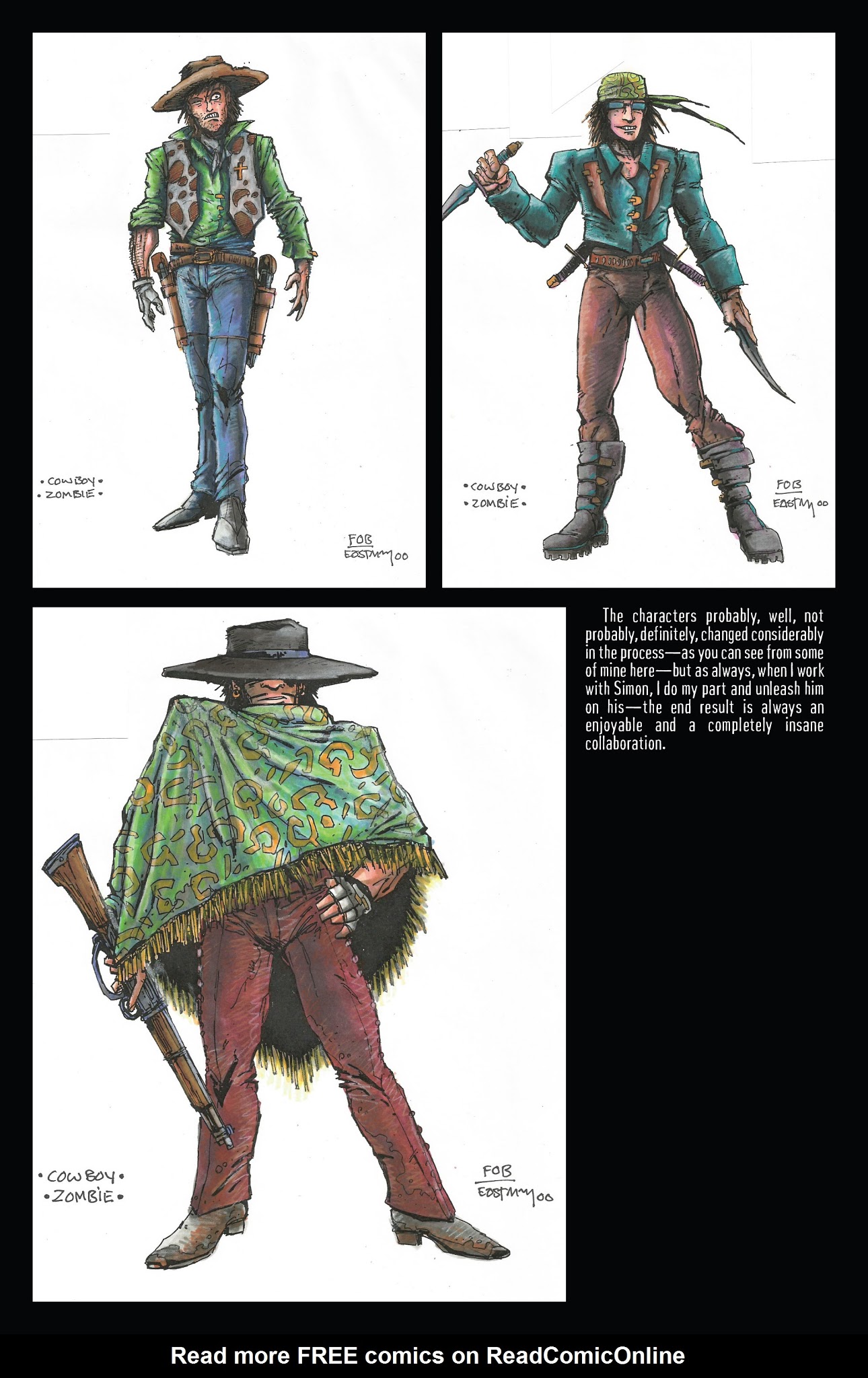 Read online Fistful of Blood comic -  Issue #1 - 33