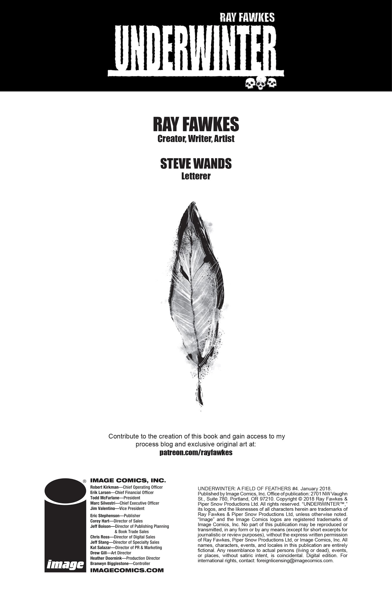 Read online Underwinter: A Field of Feathers comic -  Issue #4 - 2