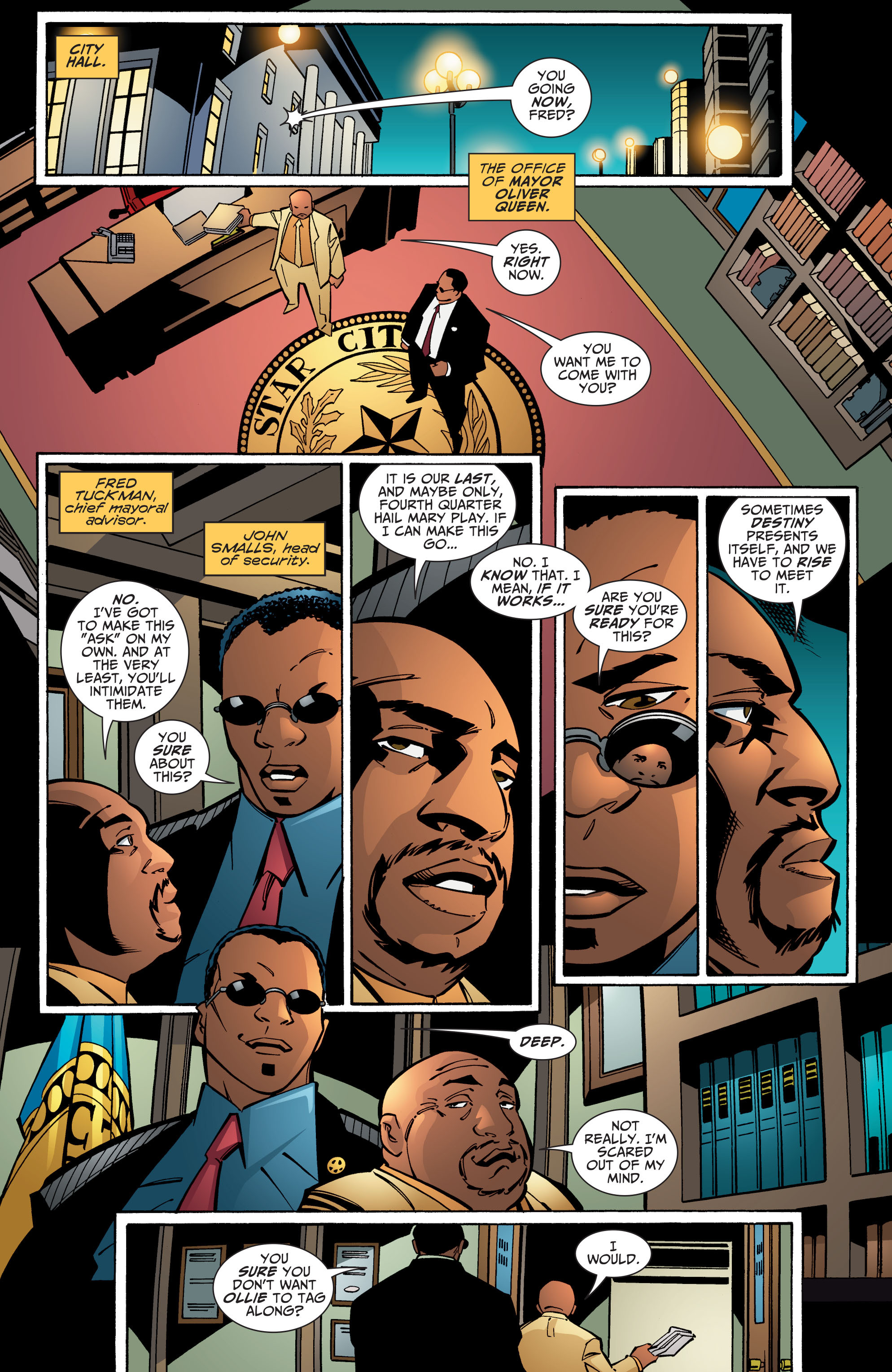 Read online Green Arrow (2001) comic -  Issue #75 - 2