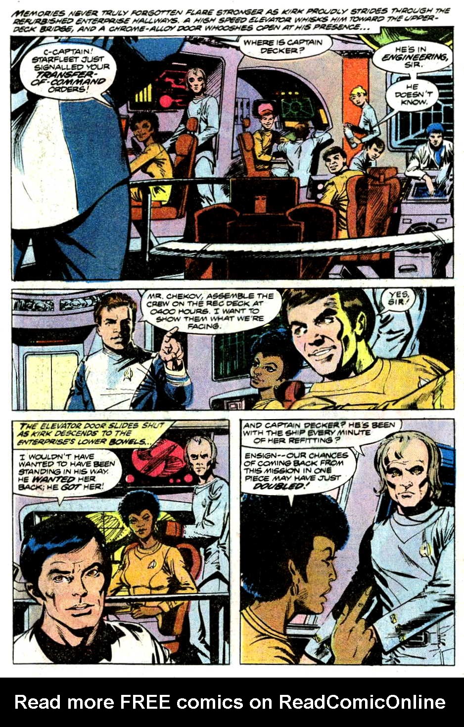 Read online Star Trek (1980) comic -  Issue #1 - 12