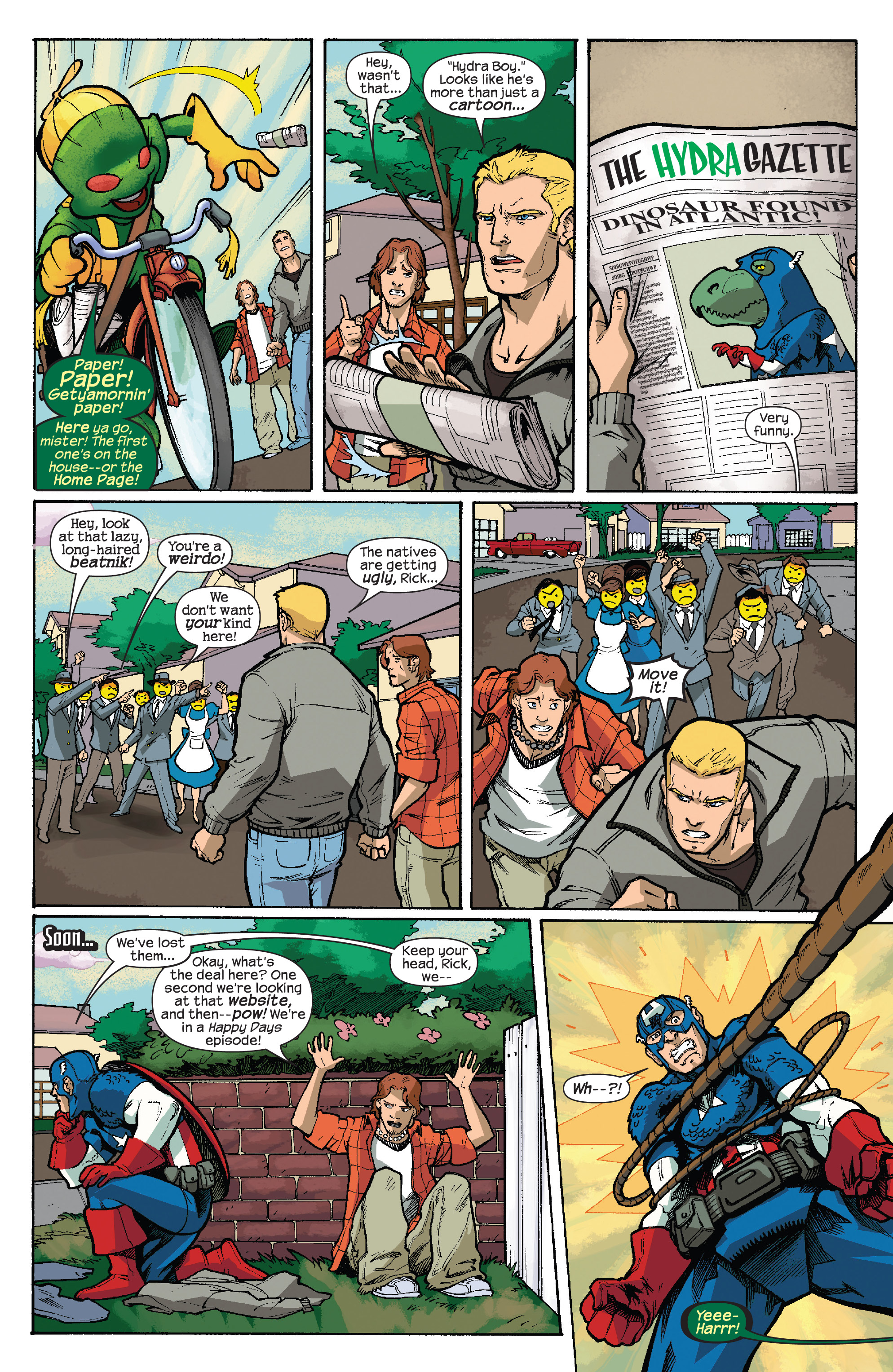 Read online Marvel Action Classics comic -  Issue # Captain America - 33