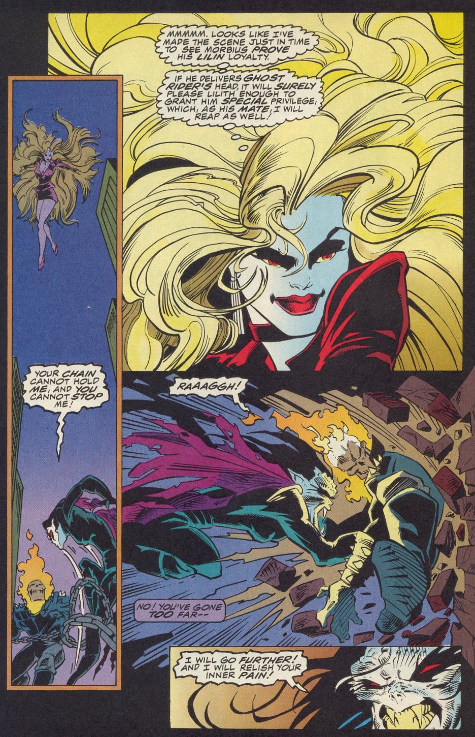 Read online Morbius: The Living Vampire (1992) comic -  Issue #15 - 18