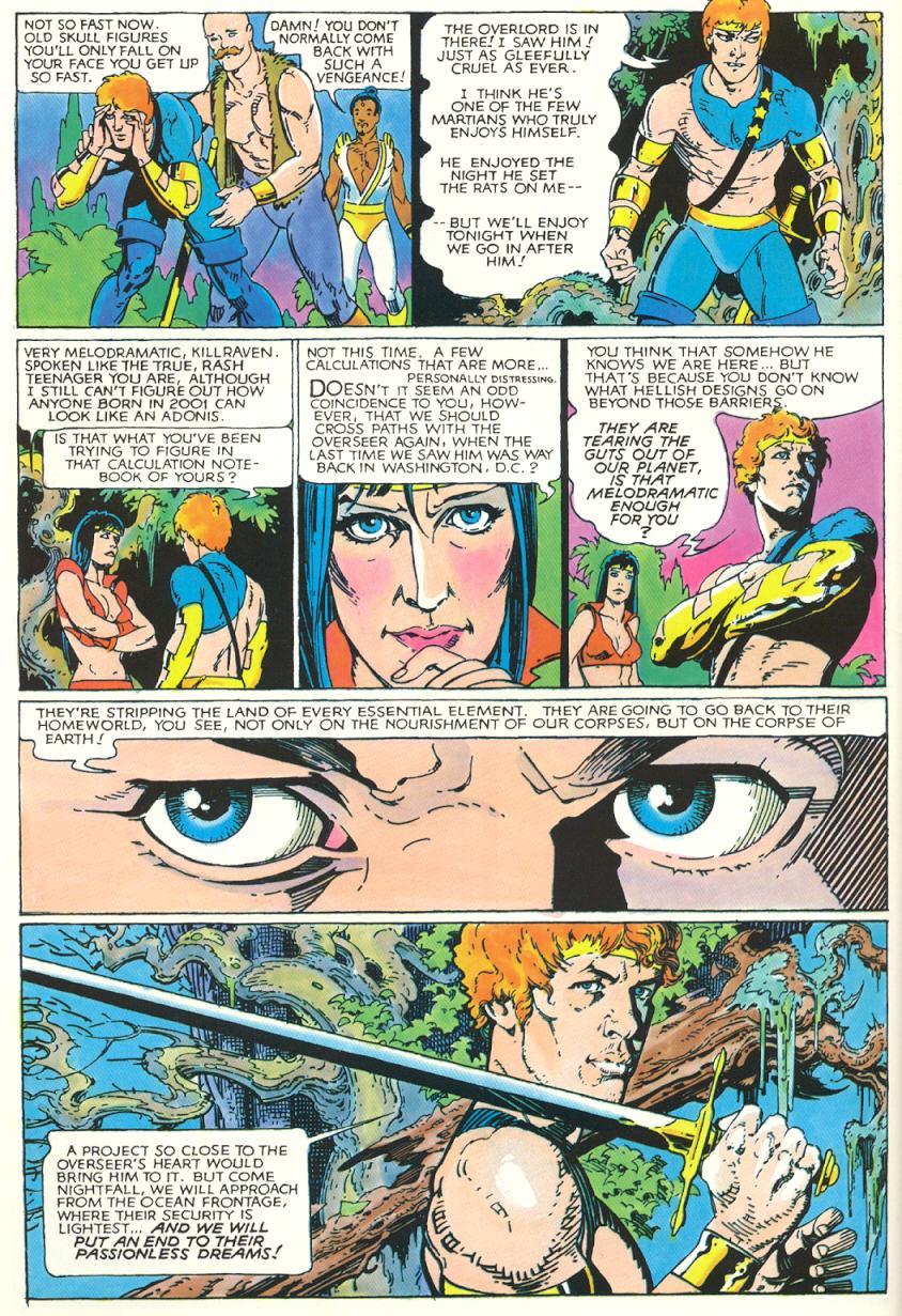 Read online Marvel Graphic Novel comic -  Issue #7 - Killraven - Warrior of the Worlds - 20