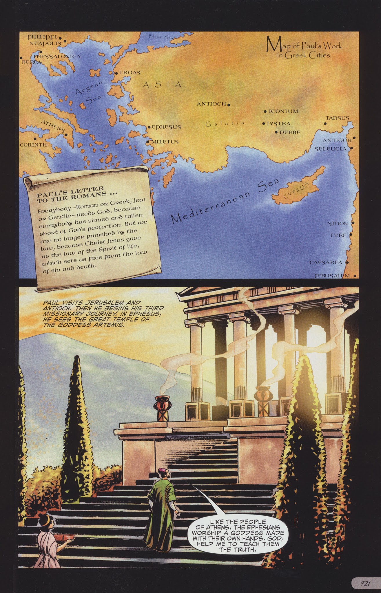 Read online The Action Bible comic -  Issue # TPB 2 - 344