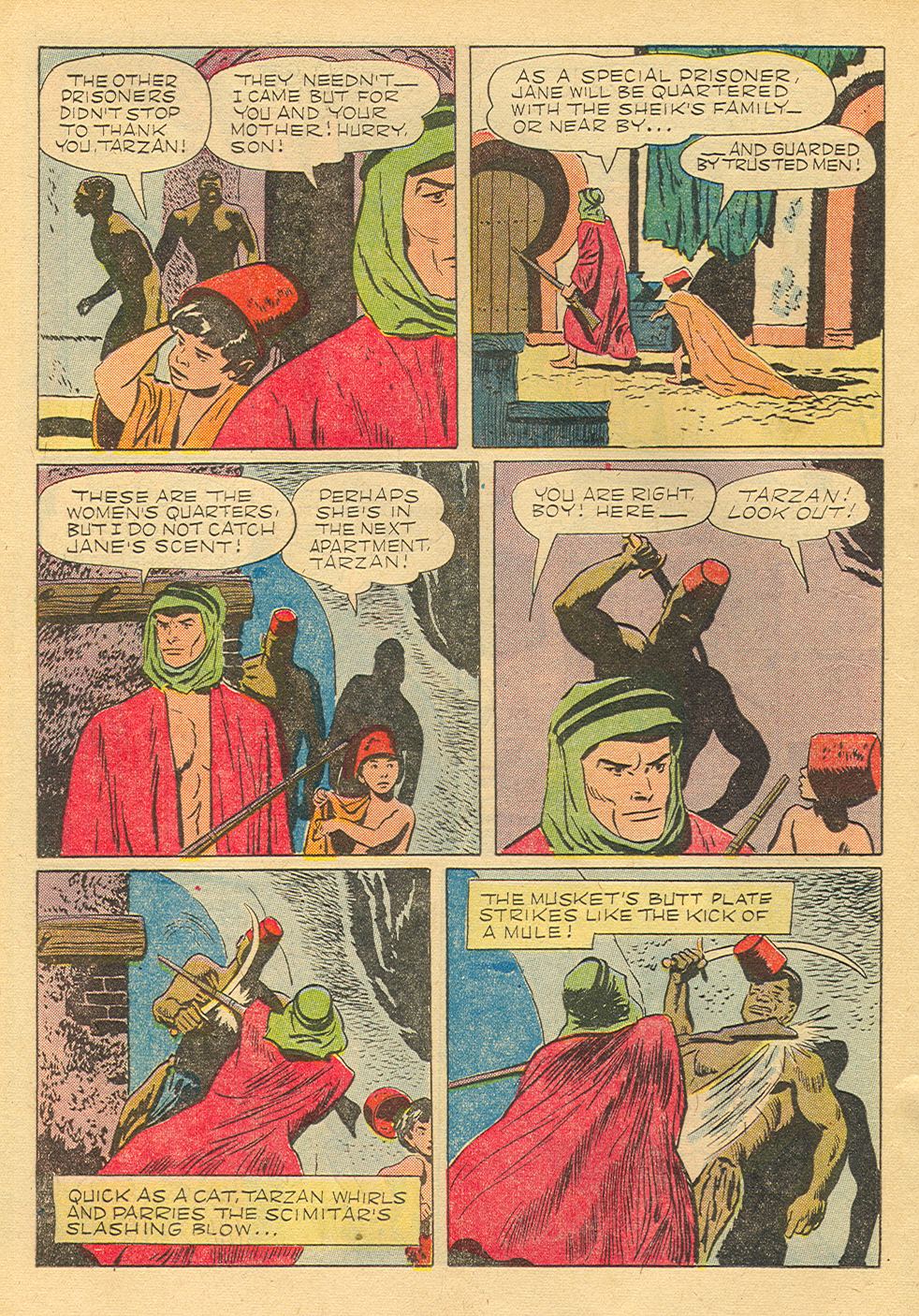 Read online Tarzan (1948) comic -  Issue #47 - 28