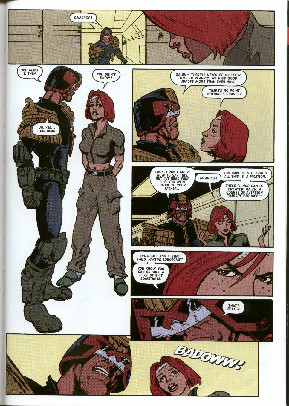 Read online Judge Dredd [Collections - Hamlyn | Mandarin] comic -  Issue # TPB Doomsday For Mega-City One - 121
