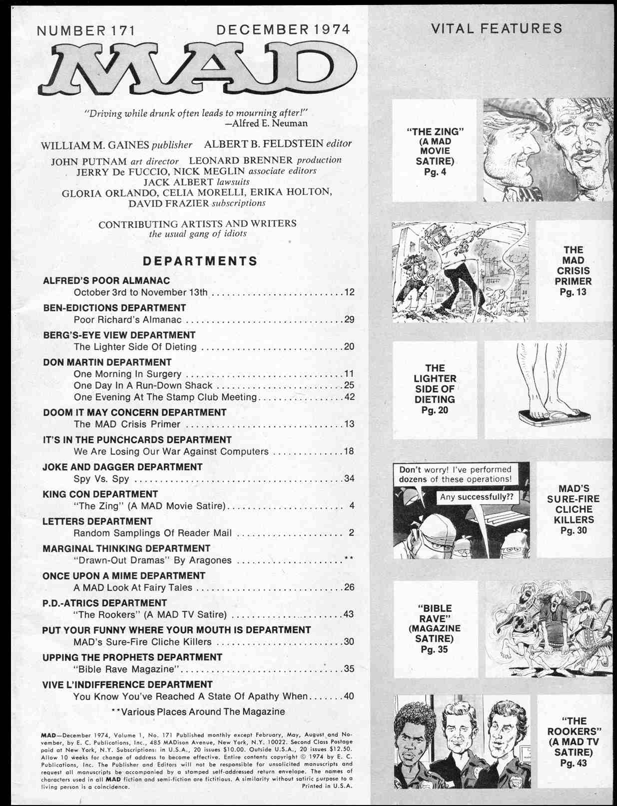 Read online MAD comic -  Issue #171 - 3