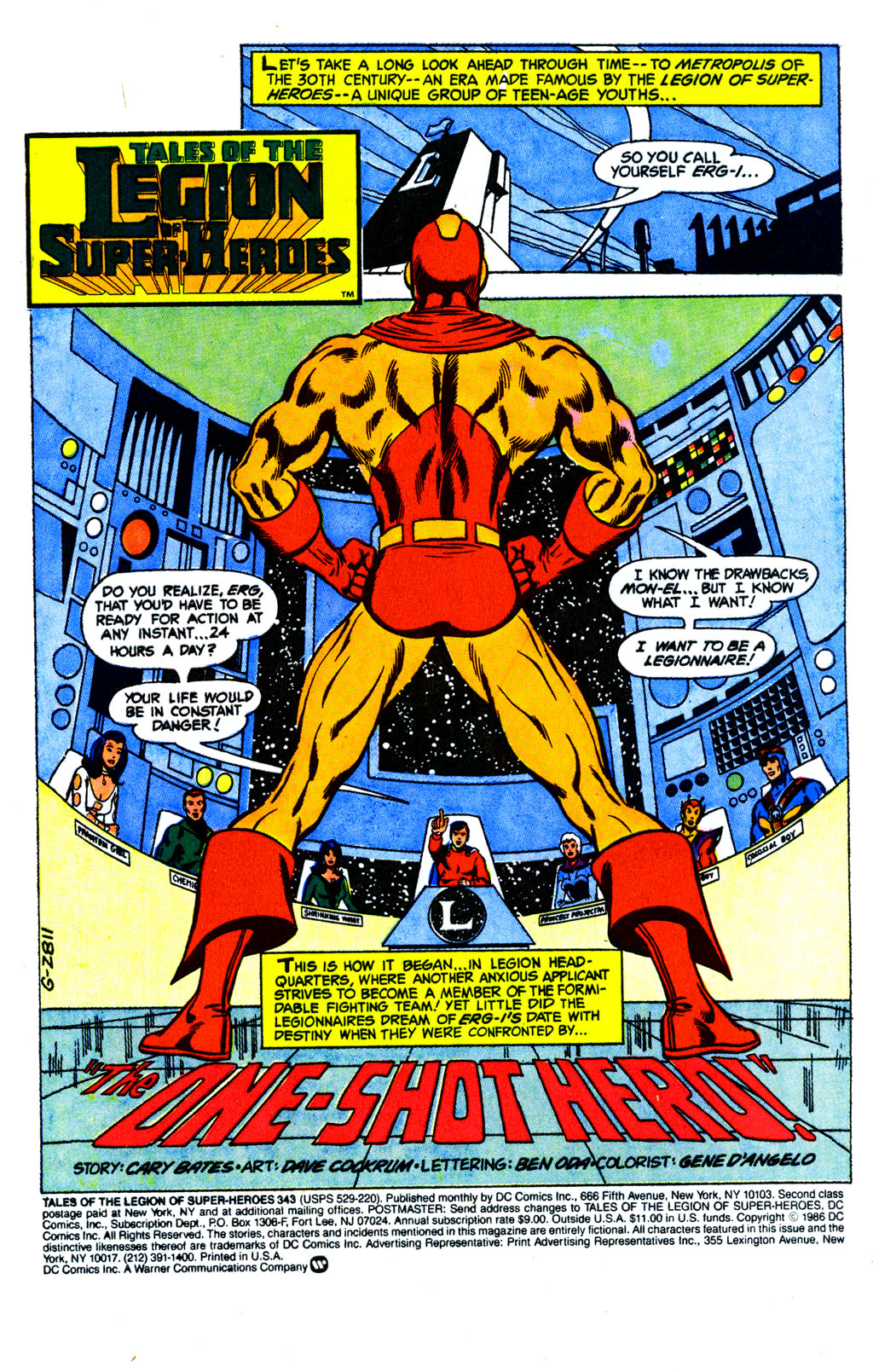 Read online Tales of the Legion comic -  Issue #343 - 2