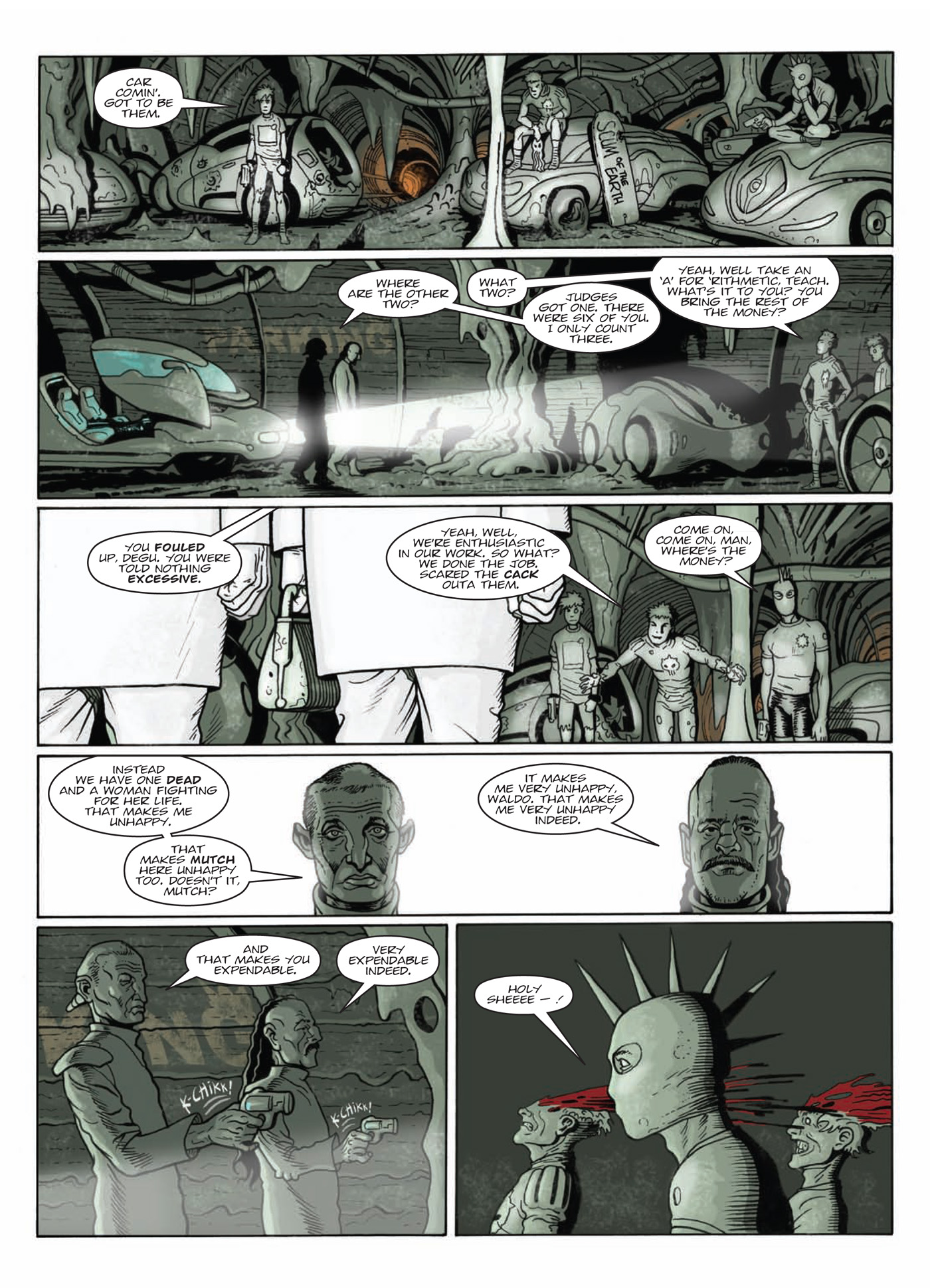 Read online Judge Dredd: Day of Chaos: Fallout comic -  Issue # TPB (Part 2) - 88