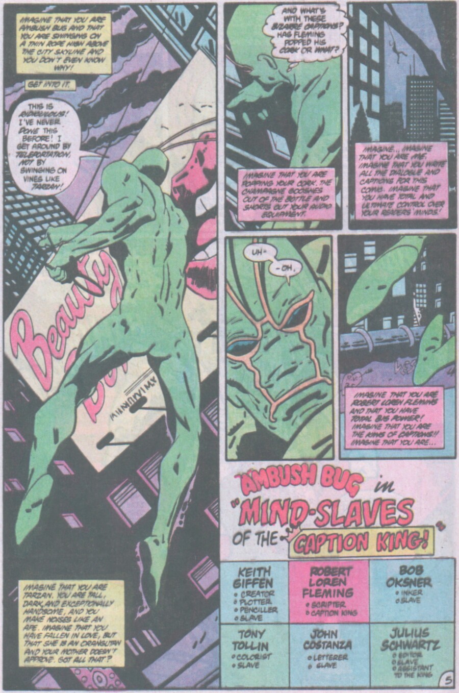 Read online Son of Ambush Bug comic -  Issue #4 - 6