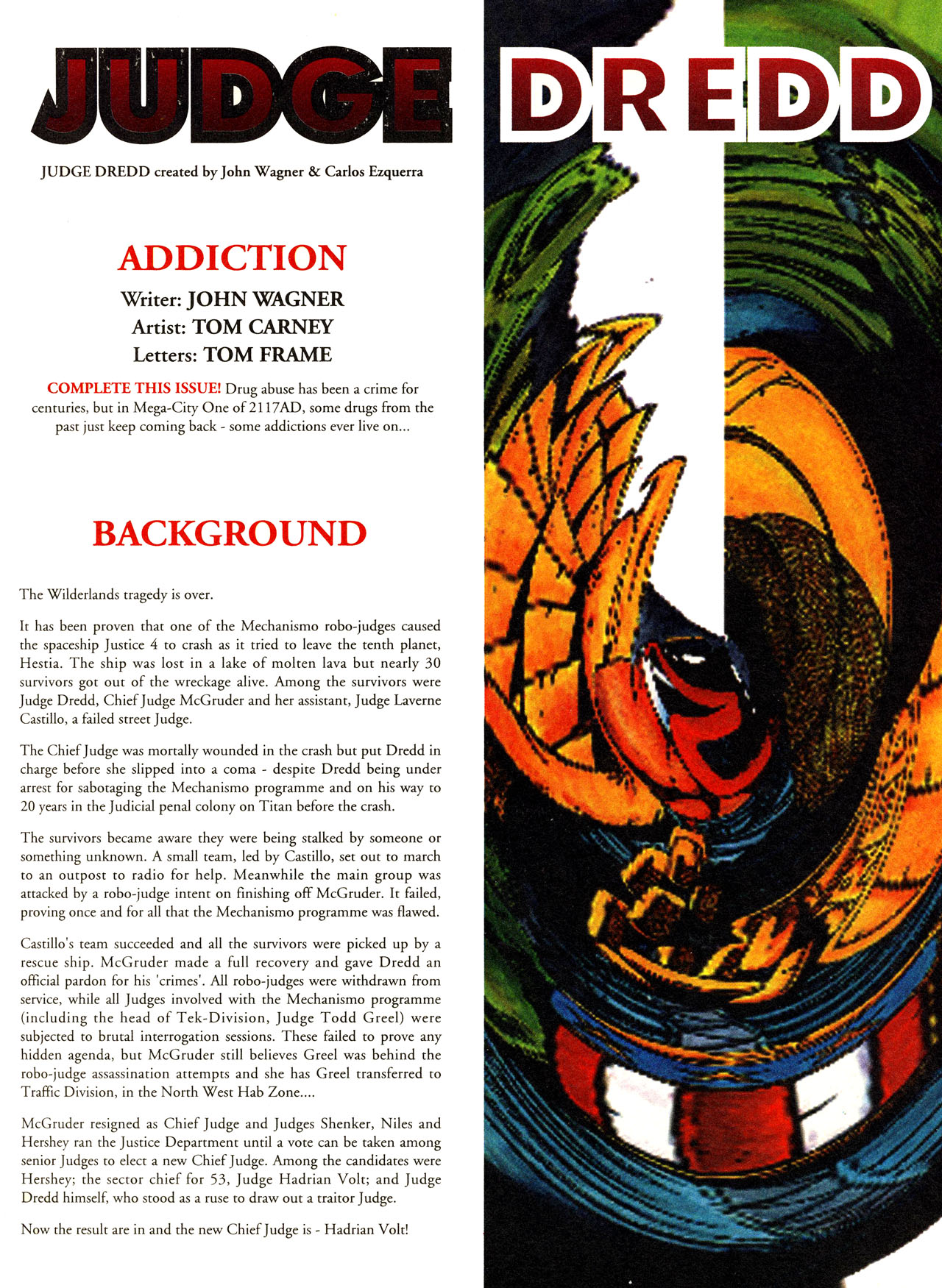 Read online Judge Dredd: The Megazine (vol. 2) comic -  Issue #71 - 3