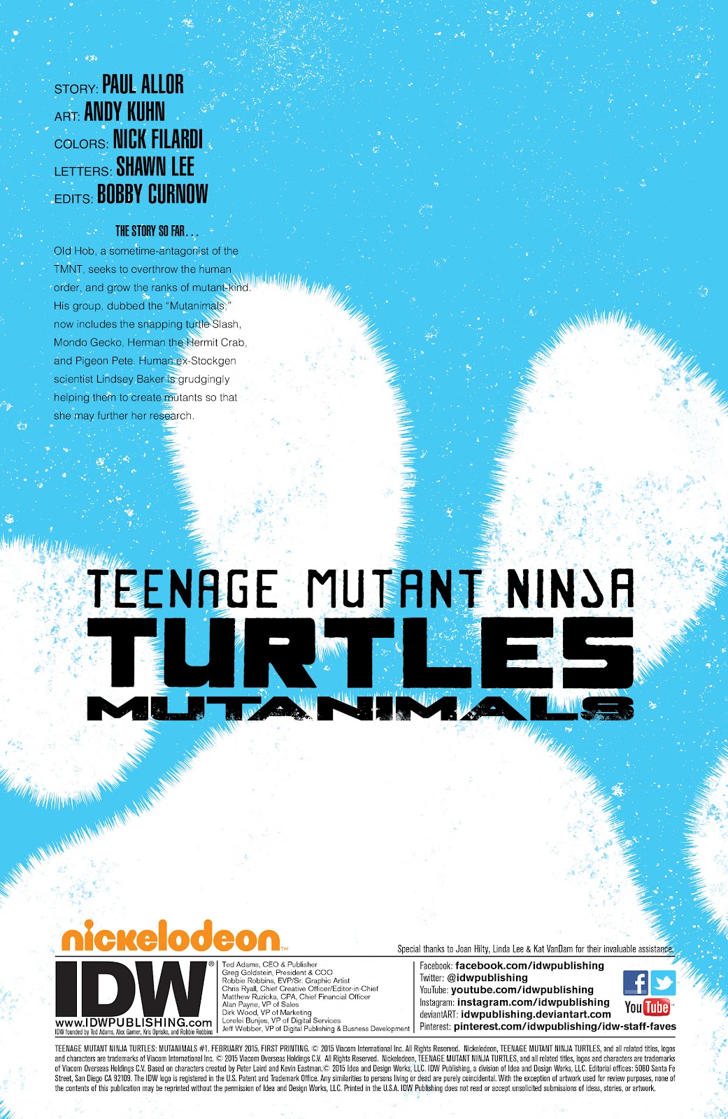 Teenage Mutant Ninja Turtles: Mutanimals issue 1 - Page 2