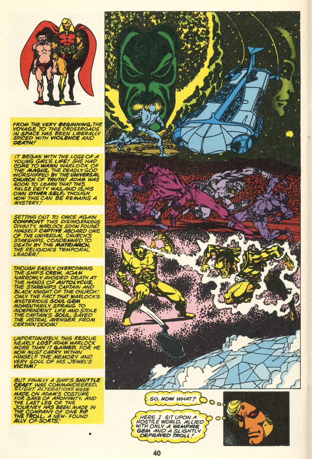 Read online Warlock (1982) comic -  Issue #1 - 42