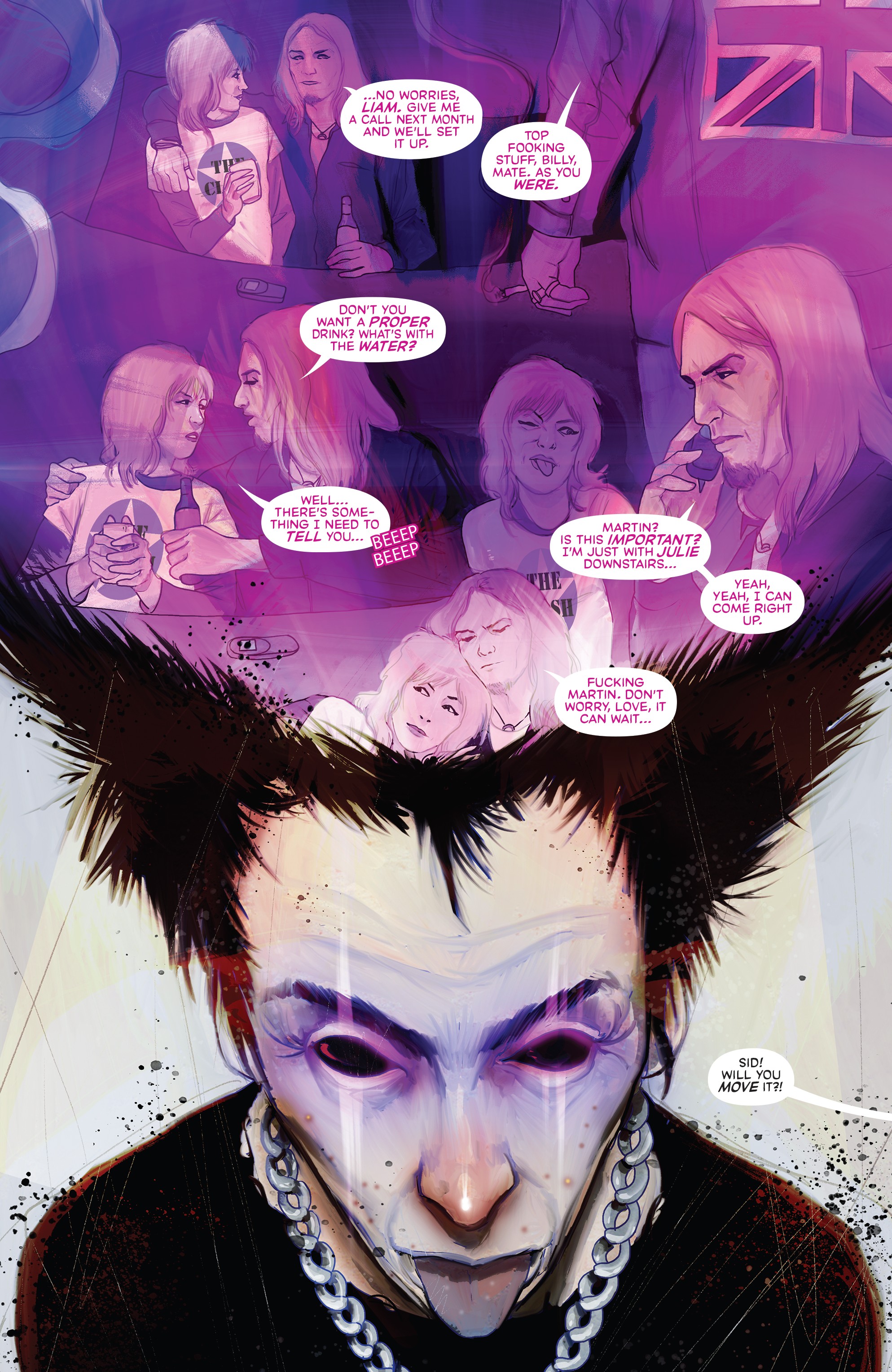 Read online Punks Not Dead: London Calling comic -  Issue #2 - 10