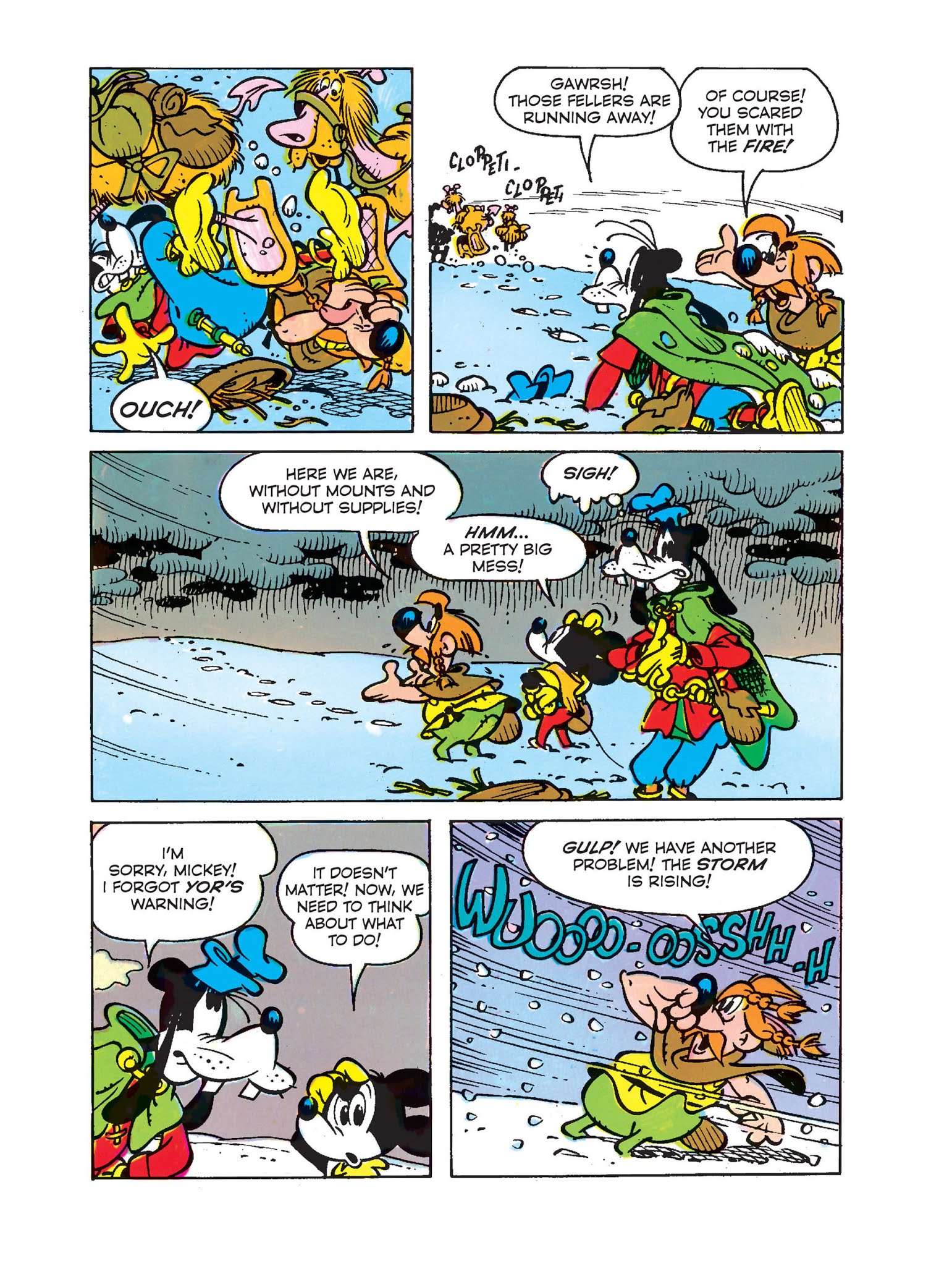 Read online Mickey Mouse in the Sword of Ice comic -  Issue #4 - 29
