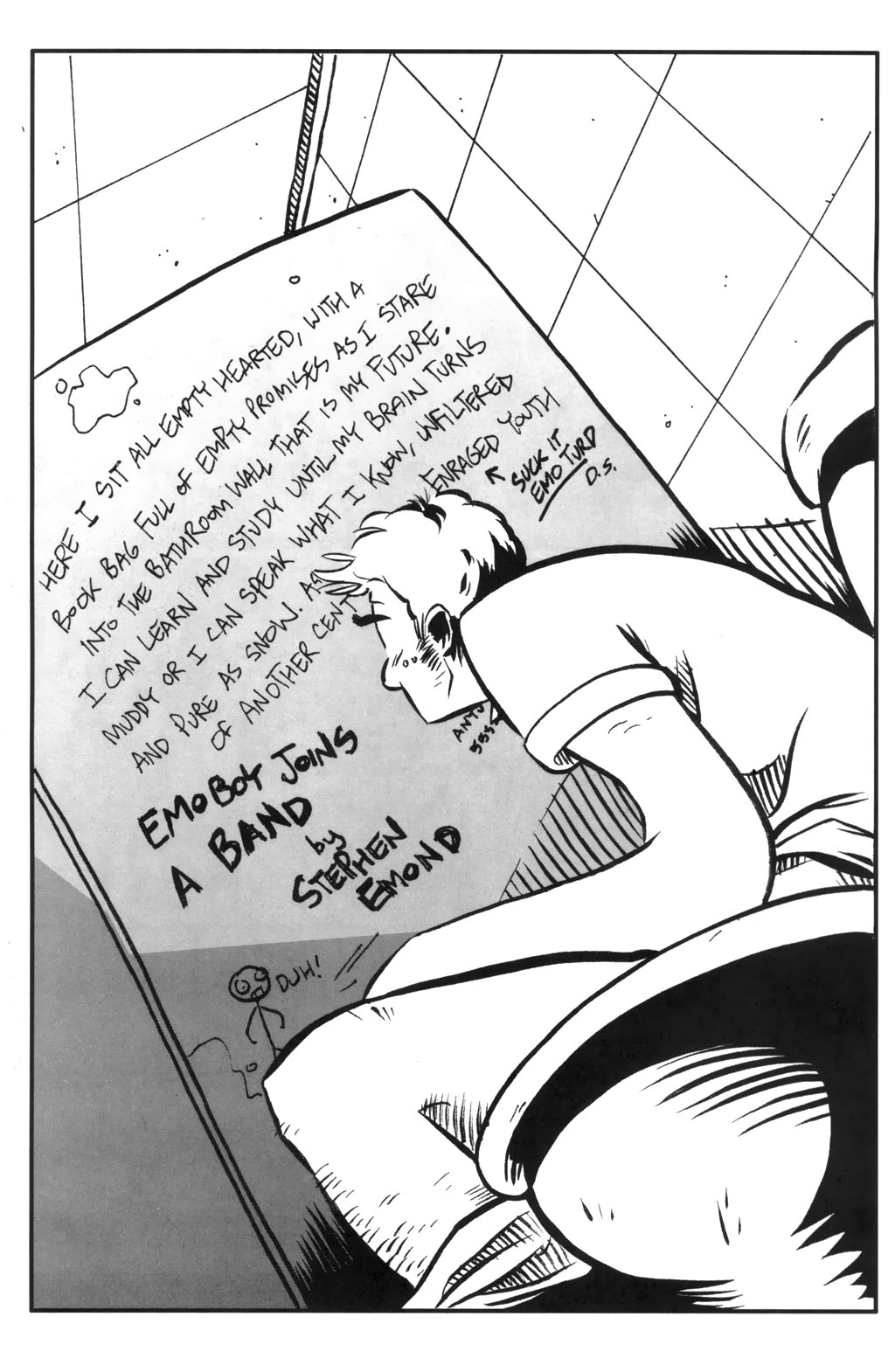 Read online Emo Boy comic -  Issue #1 - 6