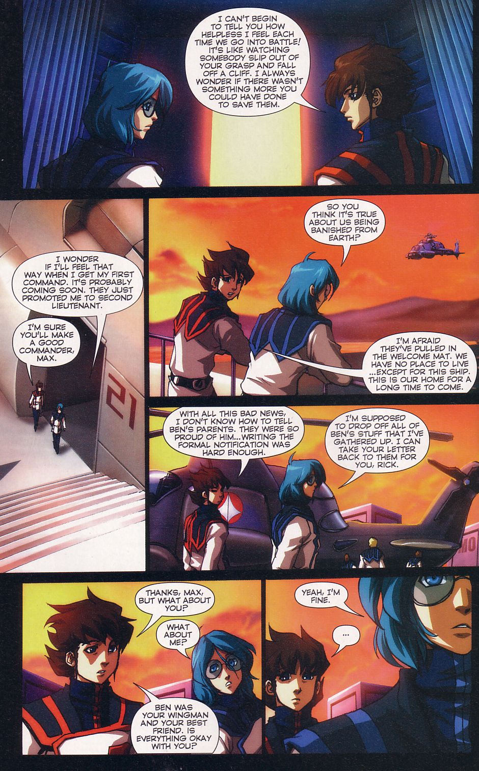 Read online Robotech: Love and War comic -  Issue #5 - 8
