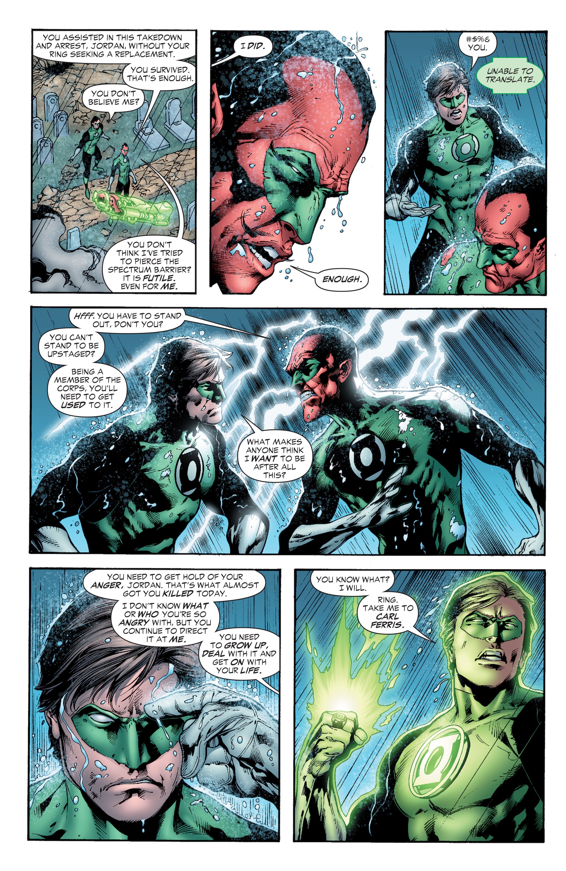 Read online Green Lantern by Geoff Johns comic -  Issue # TPB 4 (Part 2) - 100