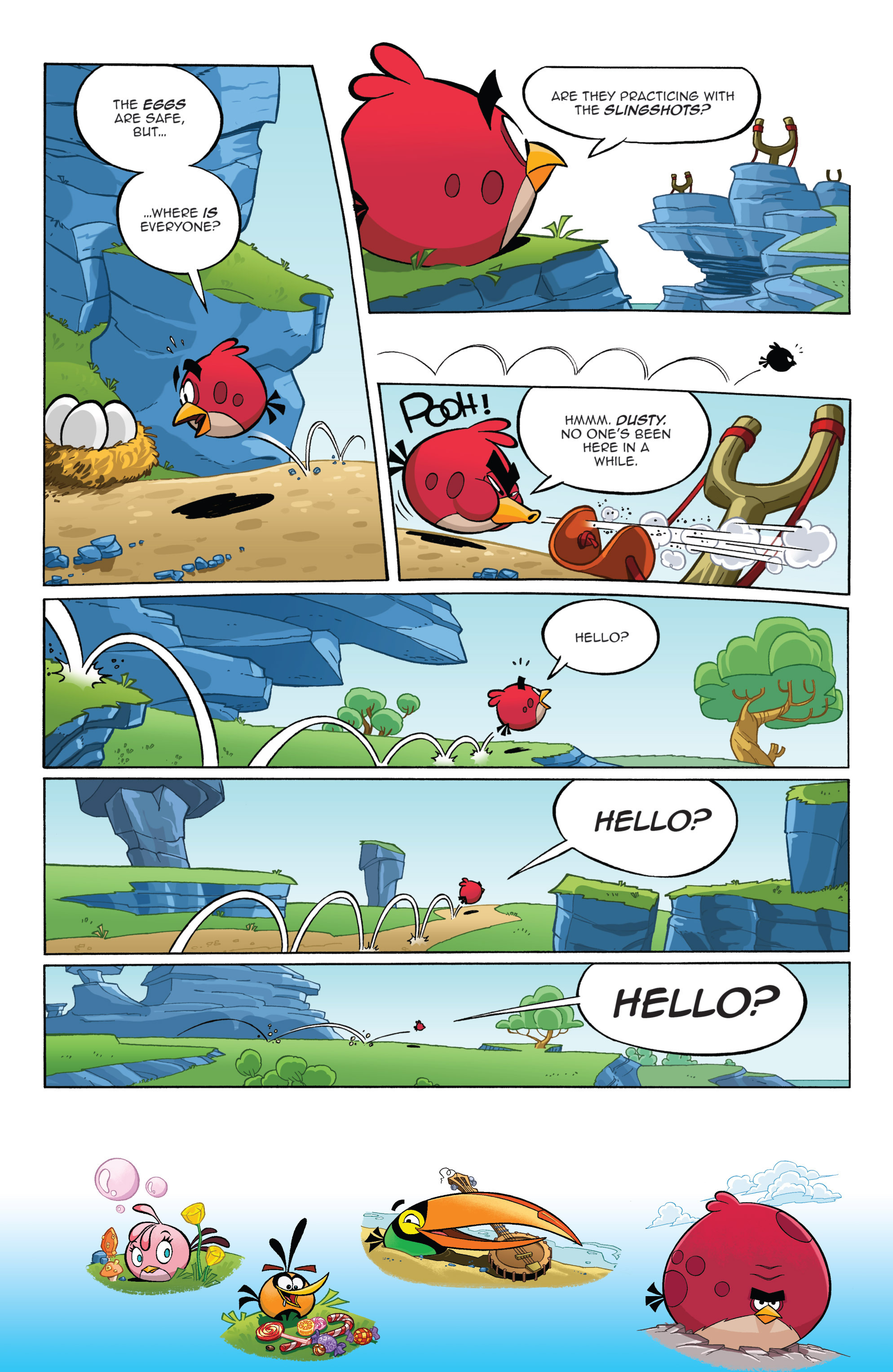 Read online Angry Birds Comics (2016) comic -  Issue #1 - 5