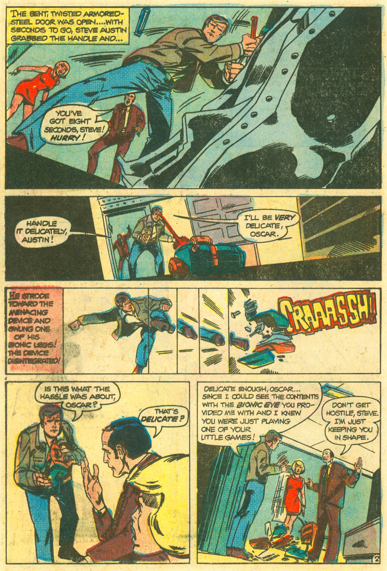 Read online The Six Million Dollar Man [comic] comic -  Issue #1 - 12