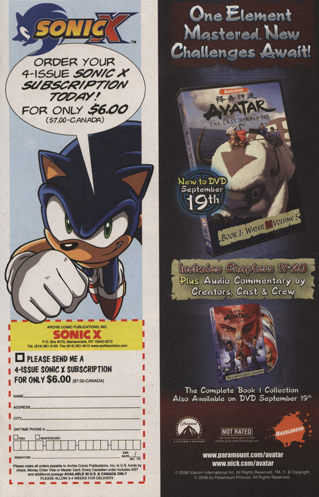 Read online Sonic X comic -  Issue #12 - 13