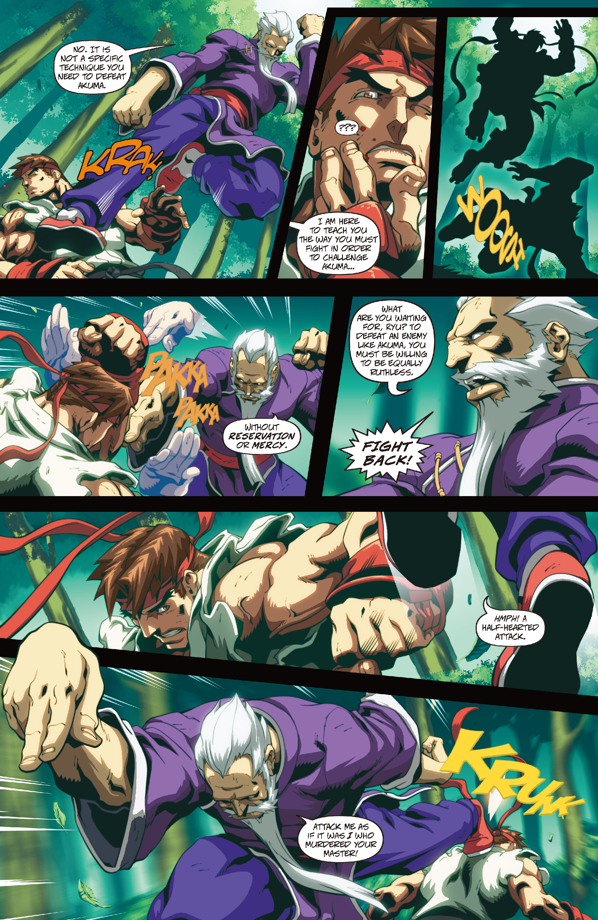 Read online Street Fighter II comic -  Issue #4 - 11