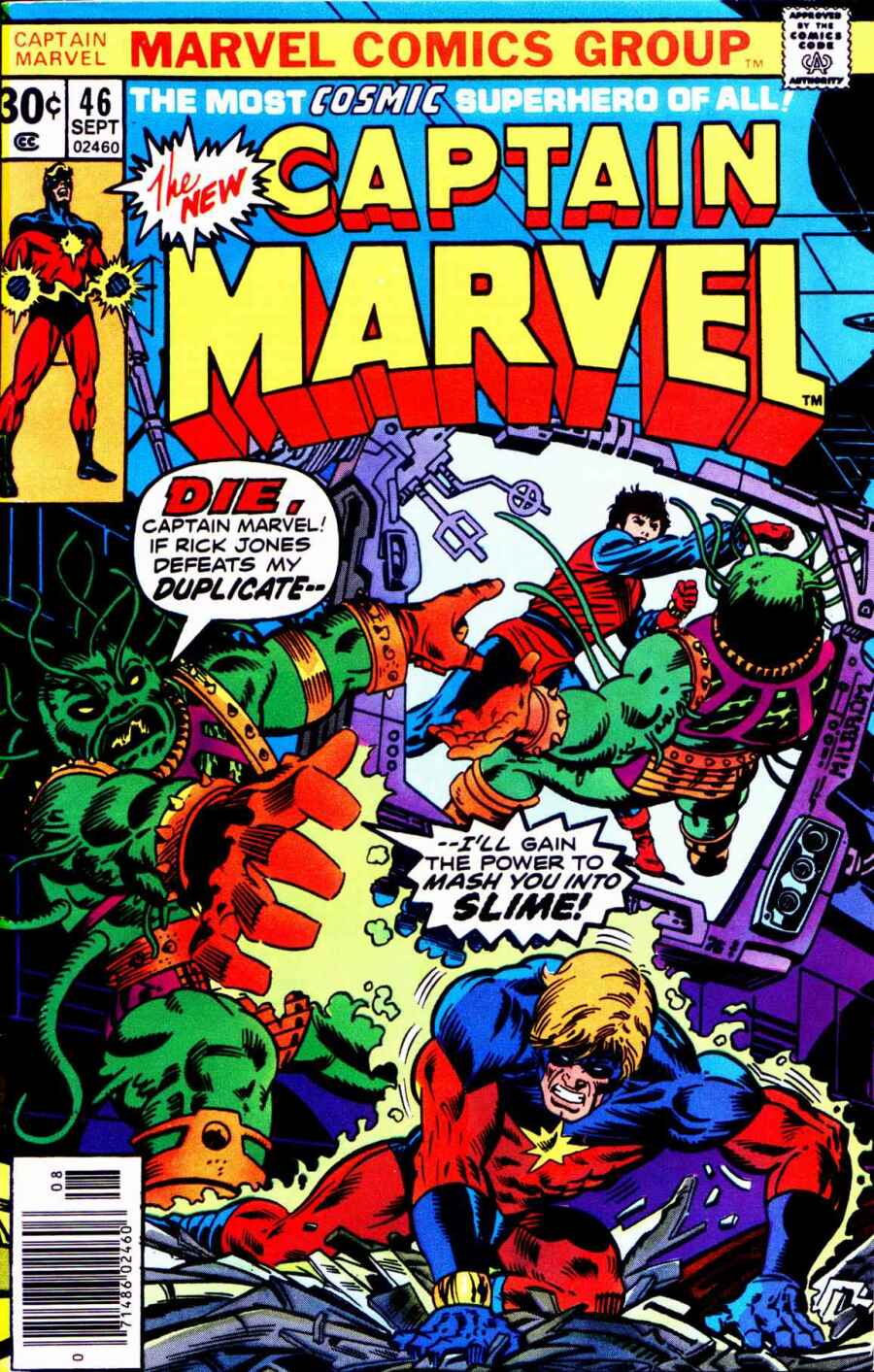 Read online Captain Marvel (1968) comic -  Issue #46 - 1
