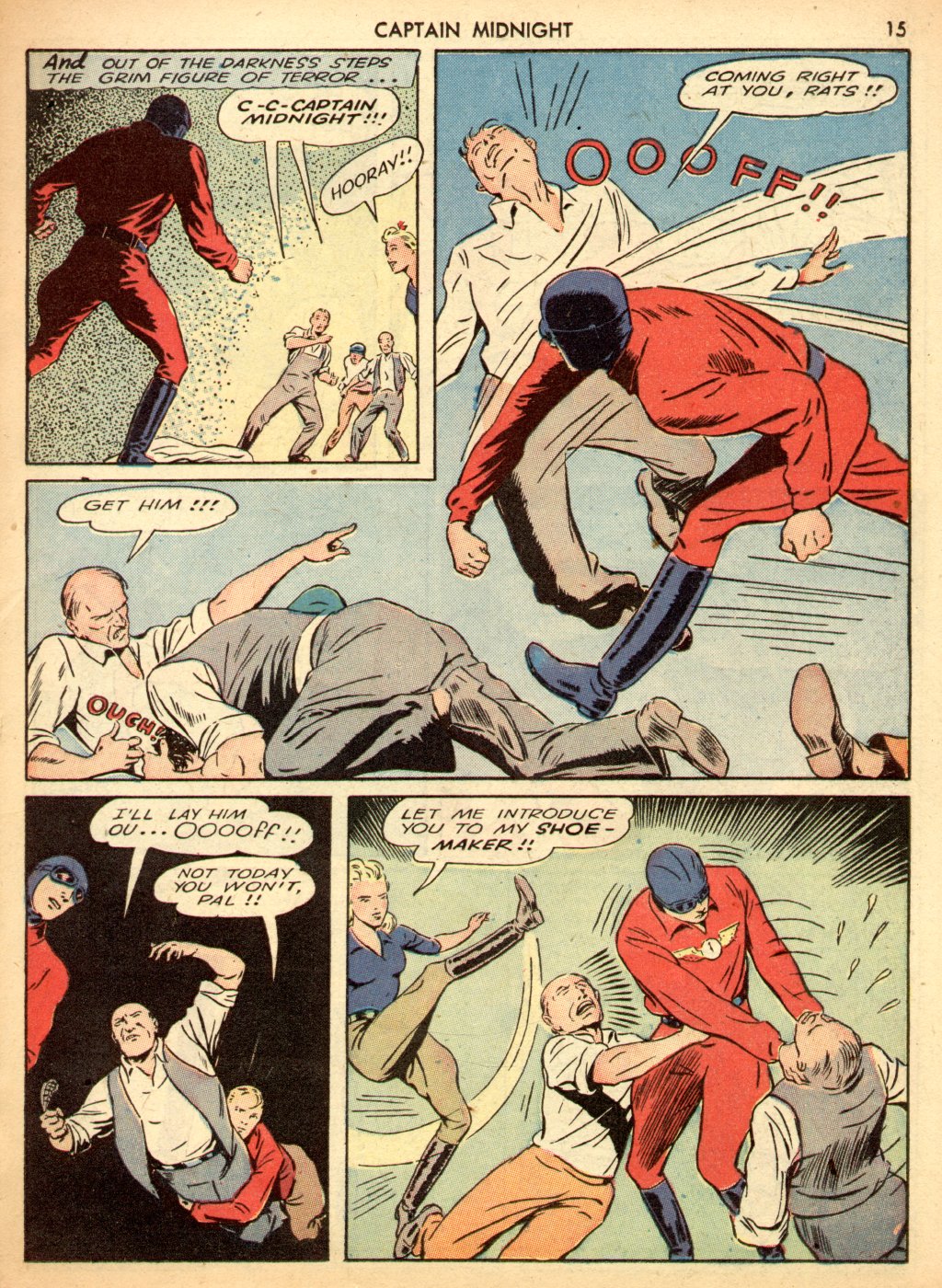 Read online Captain Midnight (1942) comic -  Issue #3 - 15