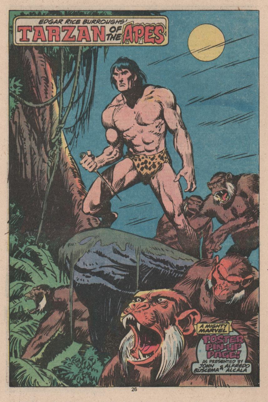 Read online Tarzan (1977) comic -  Issue #12 - 15