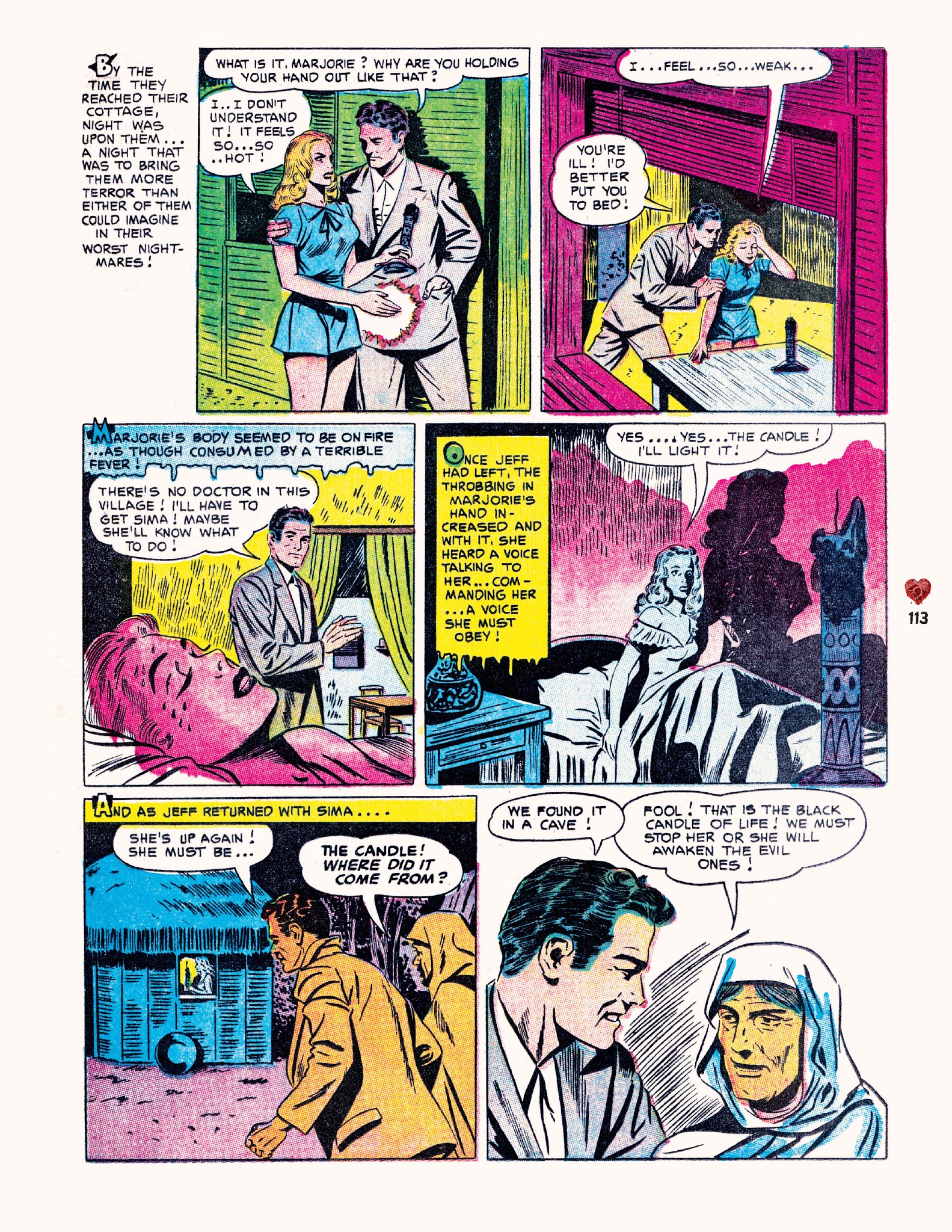 Read online Chilling Archives of Horror Comics comic -  Issue # TPB 20 - 115