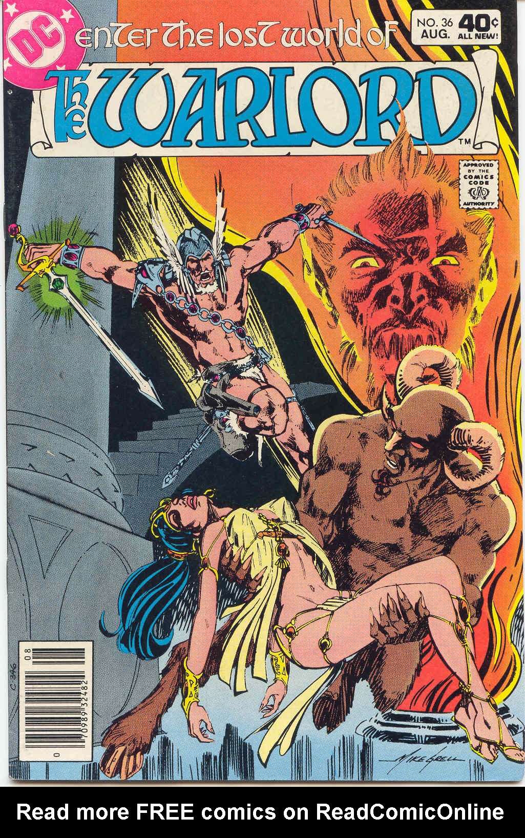 Read online Warlord (1976) comic -  Issue #36 - 1