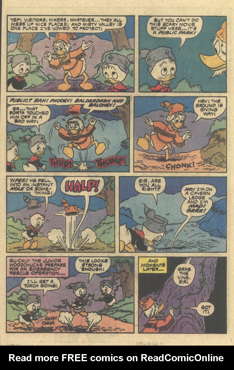 Read online Huey, Dewey, and Louie Junior Woodchucks comic -  Issue #57 - 32