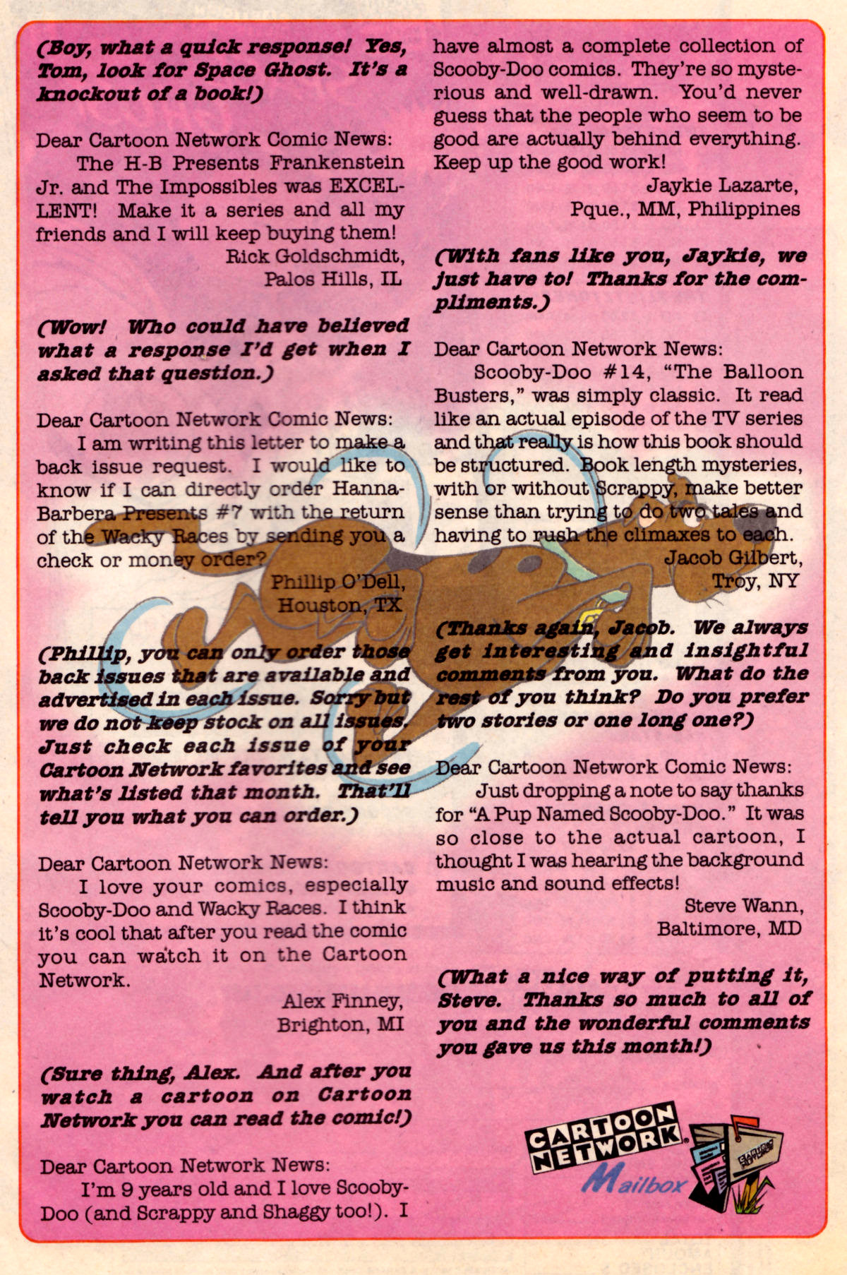 Read online Scooby-Doo (1995) comic -  Issue #18 - 17